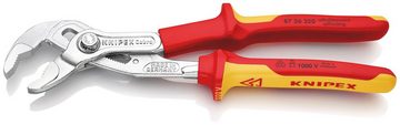 Knipex Wasserpumpenzange 87 26 250 Cobra® VDE Hightech, 1-tlg., verchromt, isoliert mit Mehrkomponenten-Hüllen, VDE-geprüft 250 mm