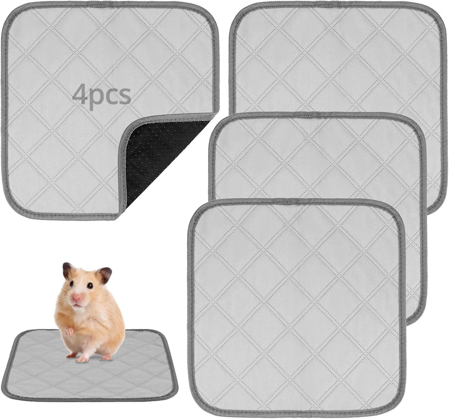 FELIXLEO Hundematte Pipipads Meerschweinchen 4 Stück Waschbar Rutschfest Gr günstig online kaufen