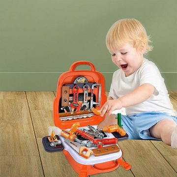 Welikera Kinder-Haushaltsset Kinder Rucksack Spielzeug,Abnehmbar,Reparatur,Simulation,Pädagogisch, (1-tlg)