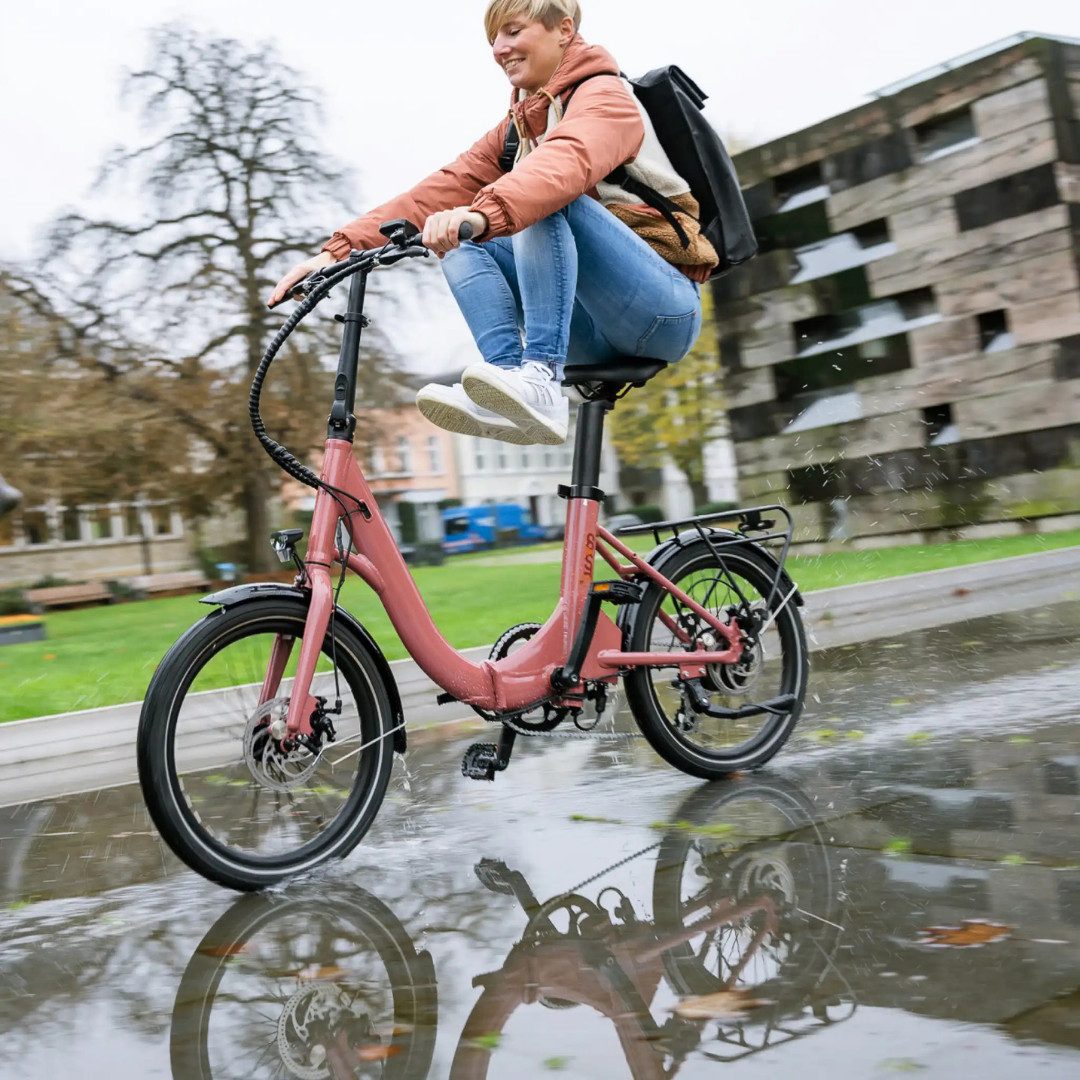 COAST-BIKES Faltrad Elektro, 20 Zoll, 7 Gang, E-Faltrad, Elektrofaltrad, Leicht & Flexibel