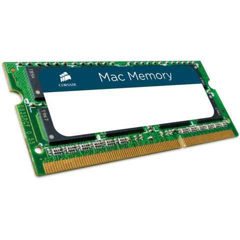 Corsair Mac Memory — 16GB Dual Channel DDR3 SODIMM Laptop-Arbeitsspeicher
