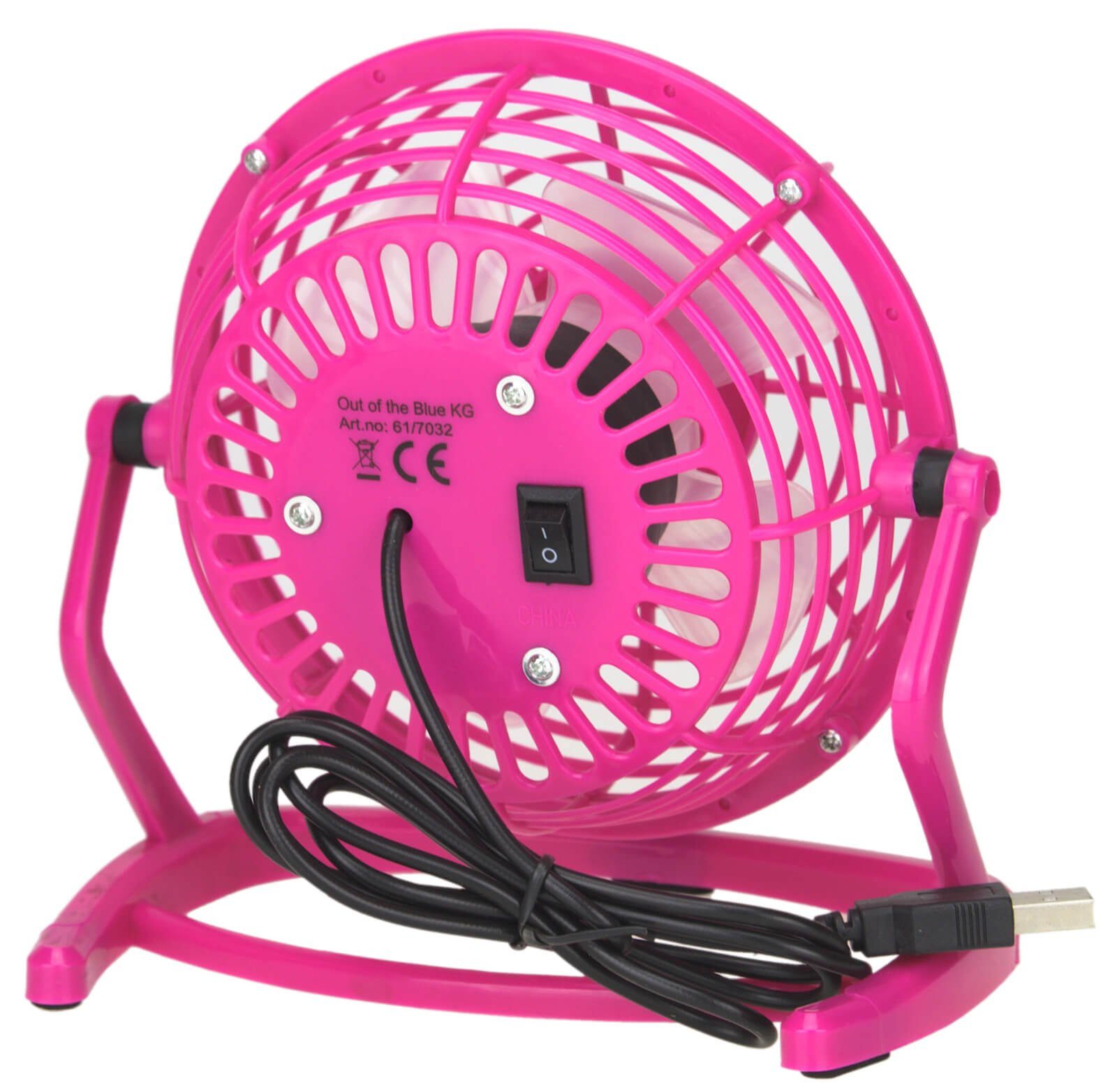 Out of USB Ventilator Farbe: Set pink grün the 3er USB-Ventilator Blue weiss Mini Tisch