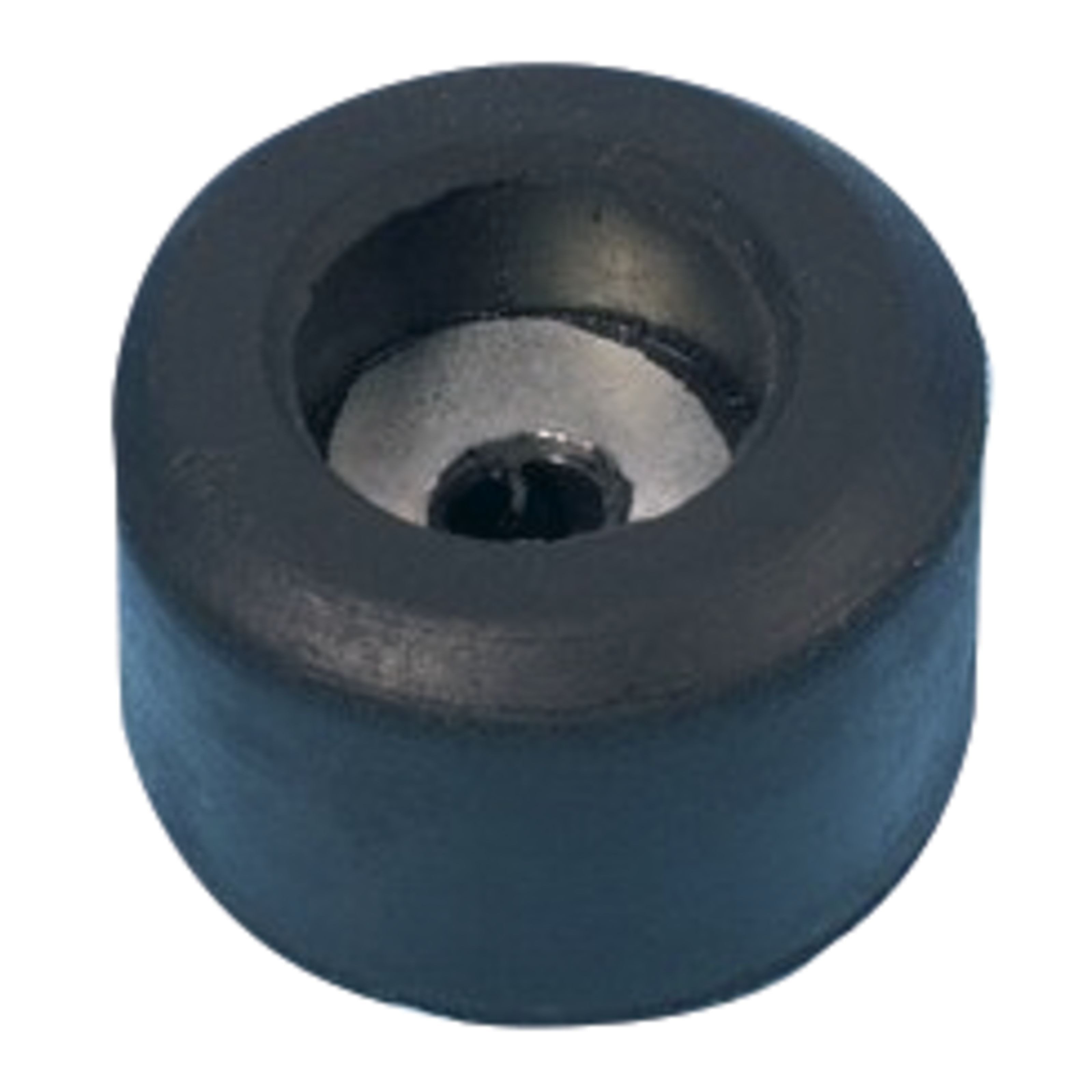 Adam Hall Möbelfuß, (Fittings, Füße), 4904 Gummifuß 25 x 15 mm mit Stahlscheibe - Füße