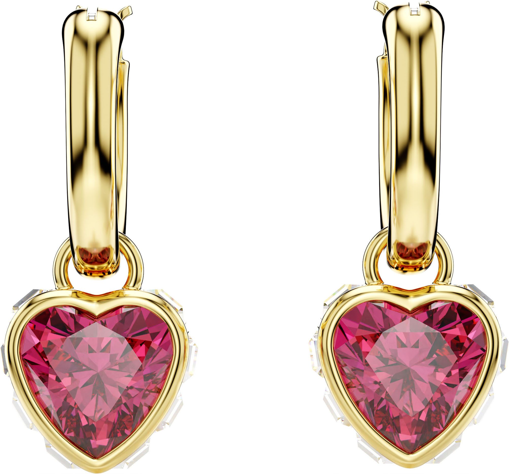 Swarovski Paar Creolen Stilla Drop, mit Swarovski® Kristall - Einhänger abn günstig online kaufen