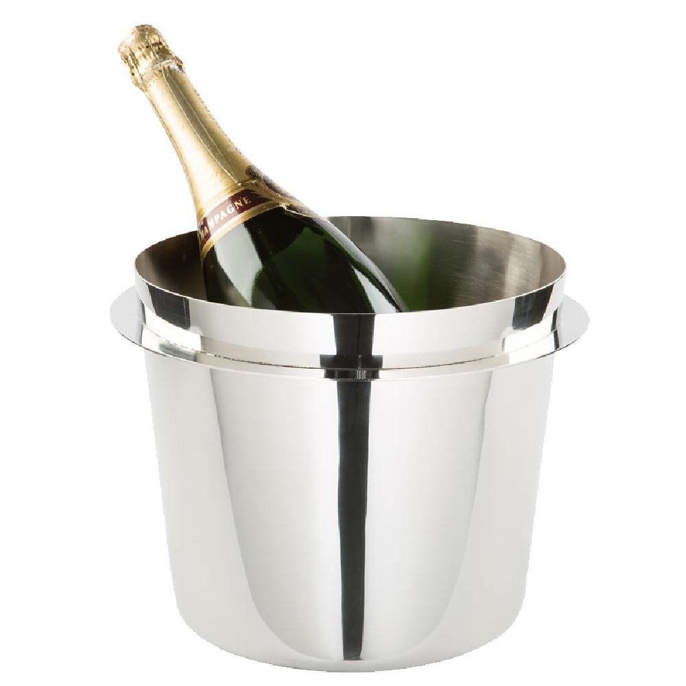Fink Wein- und Sektkühler Weinkühler oder Champagnerkühler Titan Edelstahl (25cm)