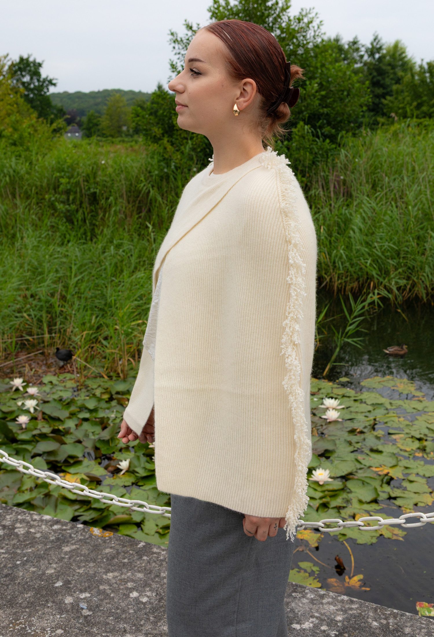 Ariun Strickponcho Gobi Kaschmirponcho