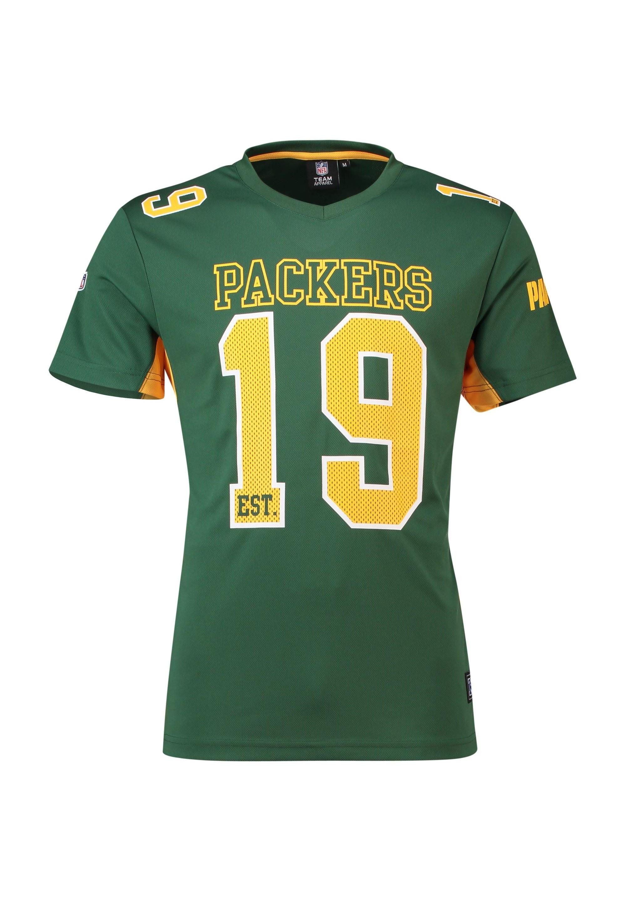 Fanatics T-Shirt Green Bay Packers NFL Players Poly Mesh Green T-Shirt Fanatics (1-tlg)