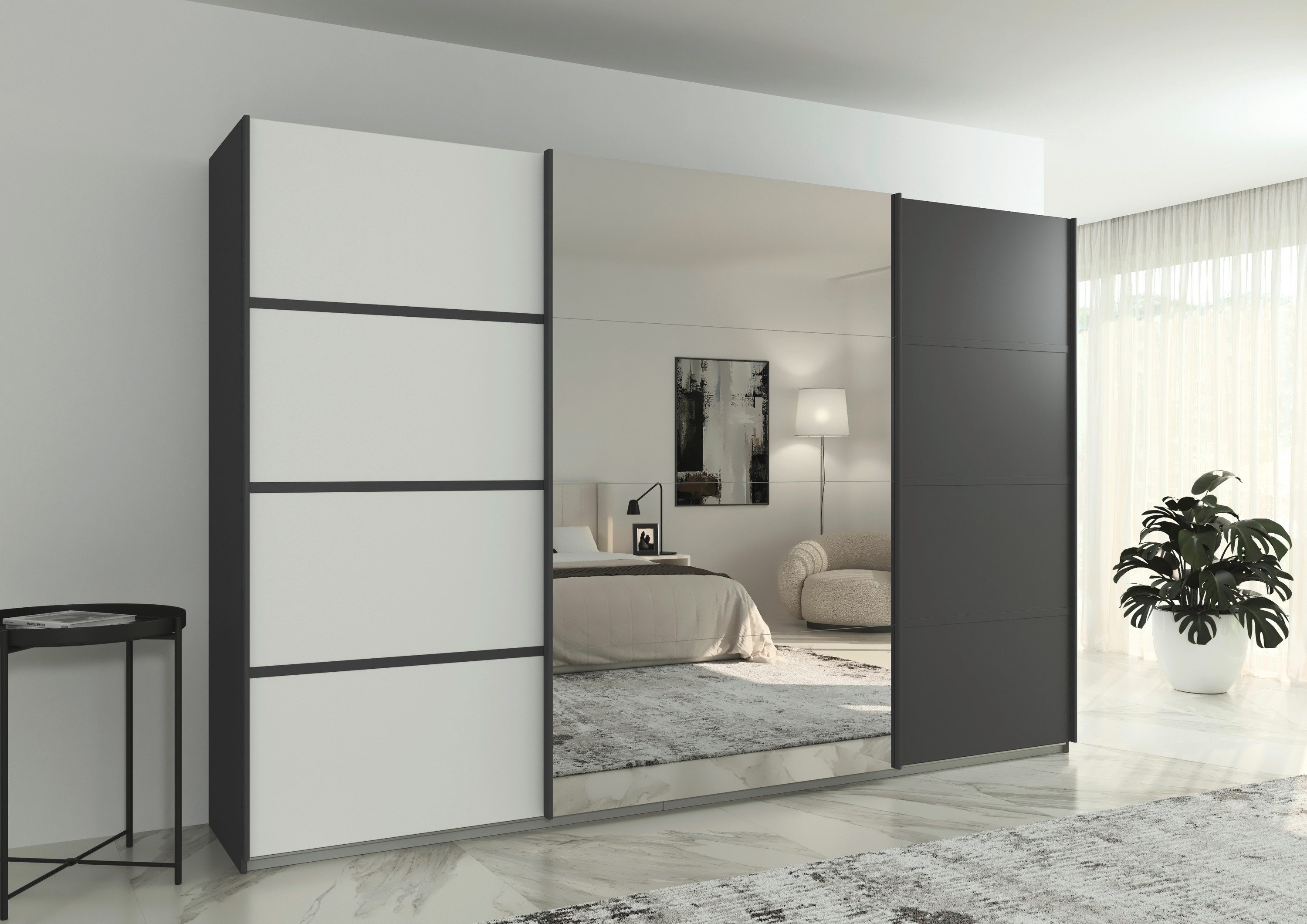 rauch Kleiderschrank "Schwebetürenschrank Garderobe Schrank TOP ANGEBOT Avo günstig online kaufen