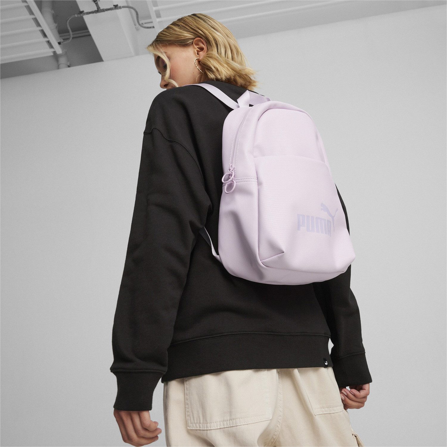 PUMA Freizeitrucksack Puma Freizeit Rucksack Core Up grape mist (1-tlg)