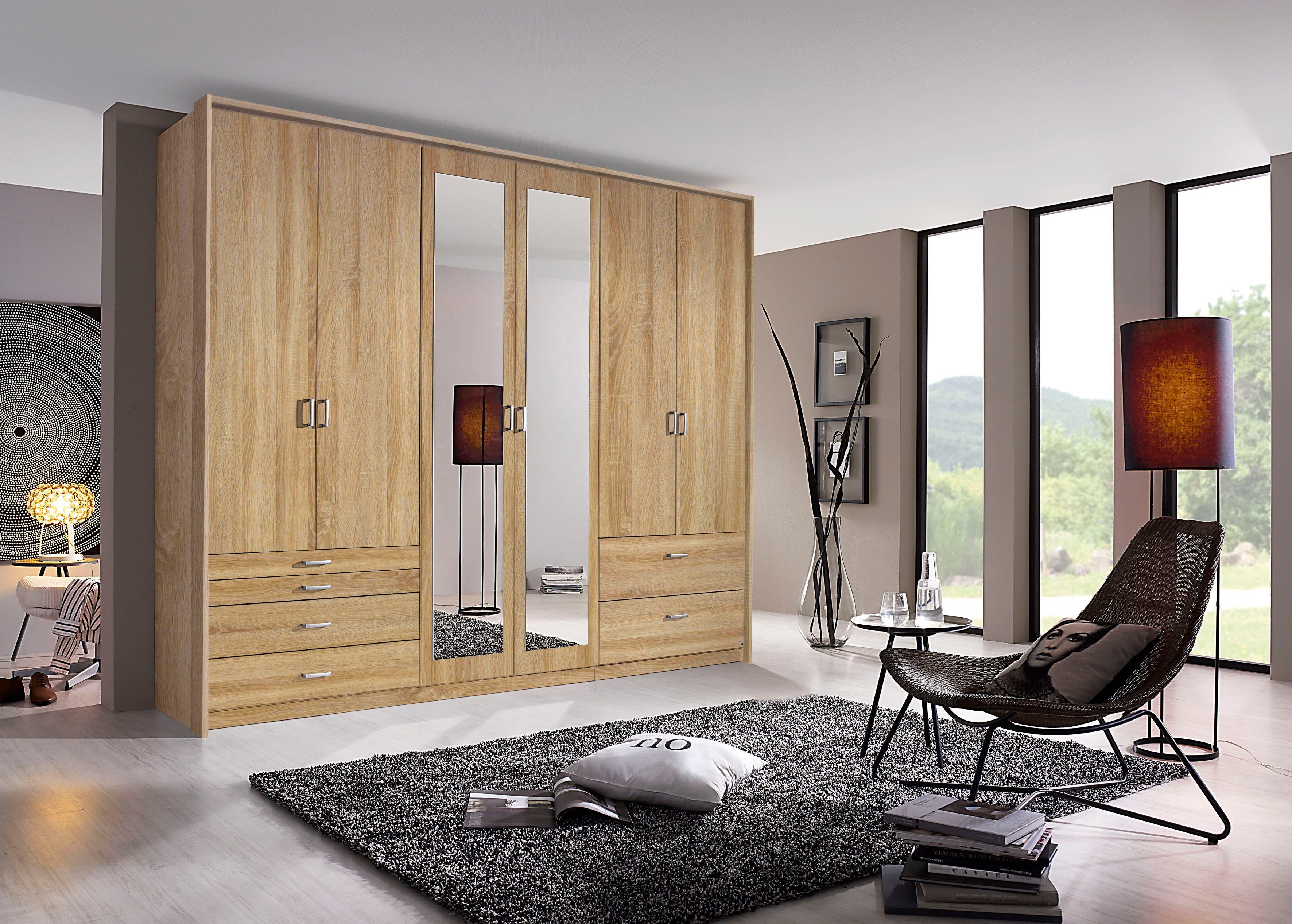 rauch Drehtürenschrank "Kleiderschrank Schrank Garderobe Wäscheschrank WILD günstig online kaufen