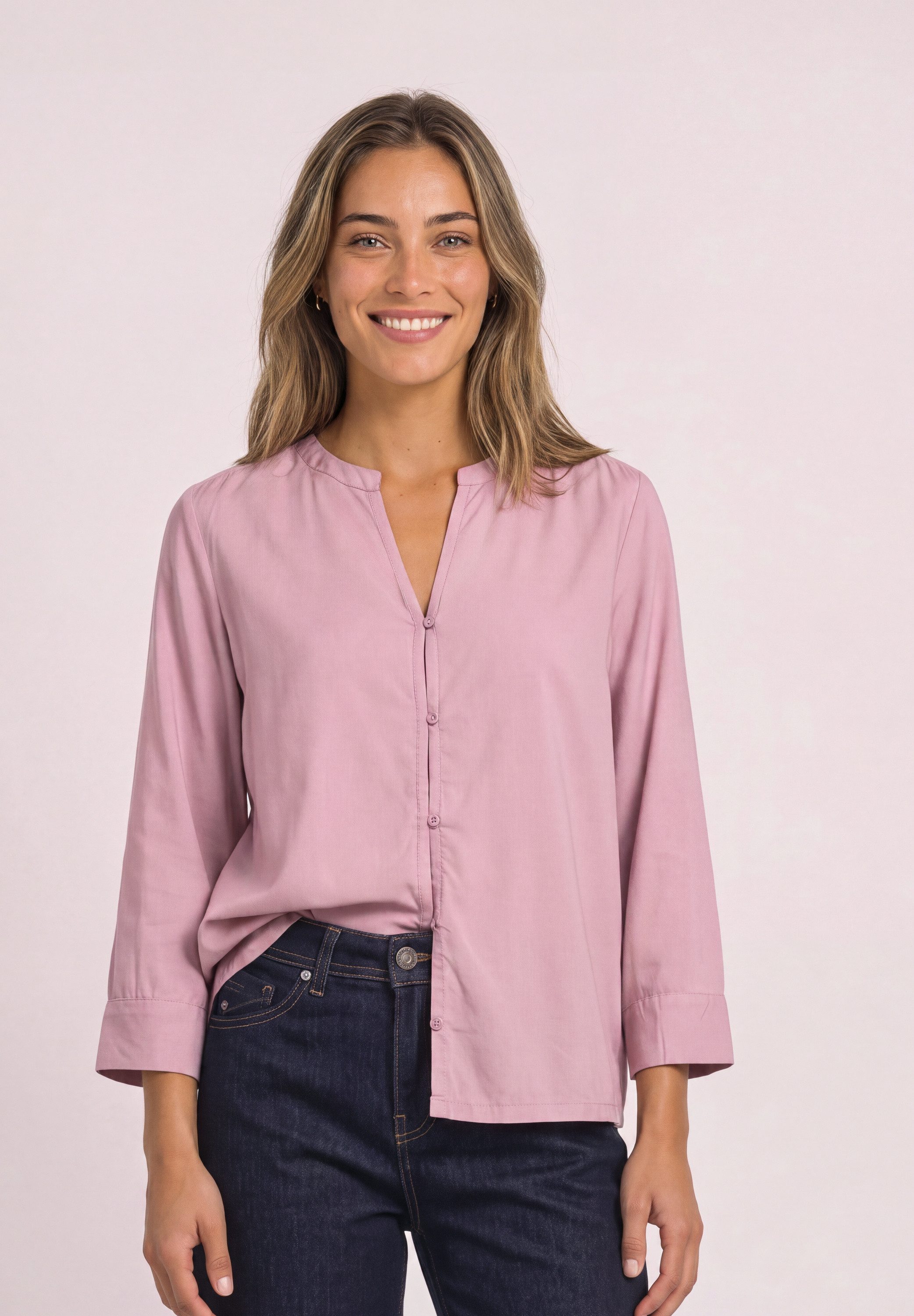 STREET ONE Shirtbluse mit 3/4 Ärmeln