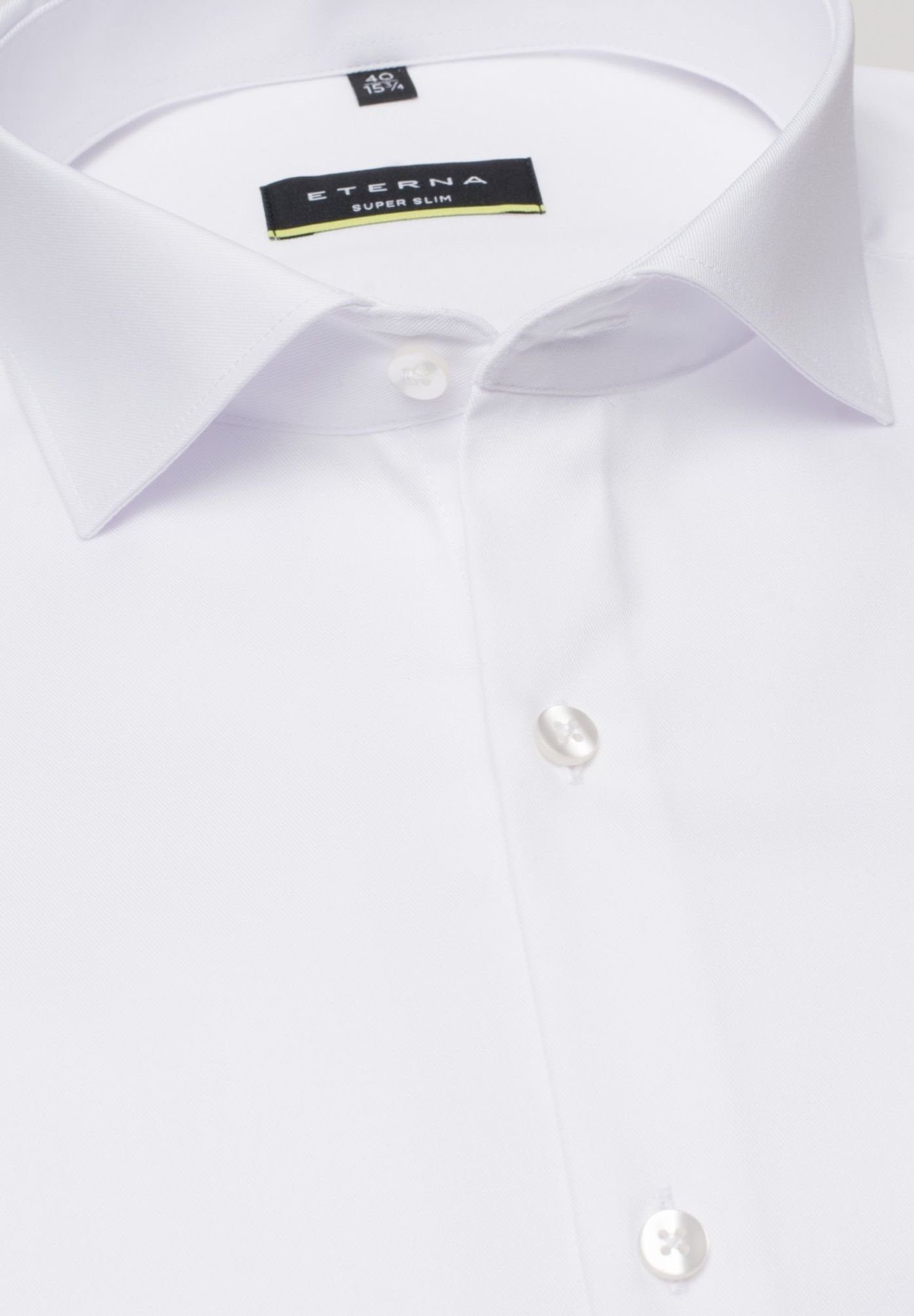 Eterna Langarmhemd Super Slim sehr schmalHaifisch günstig online kaufen