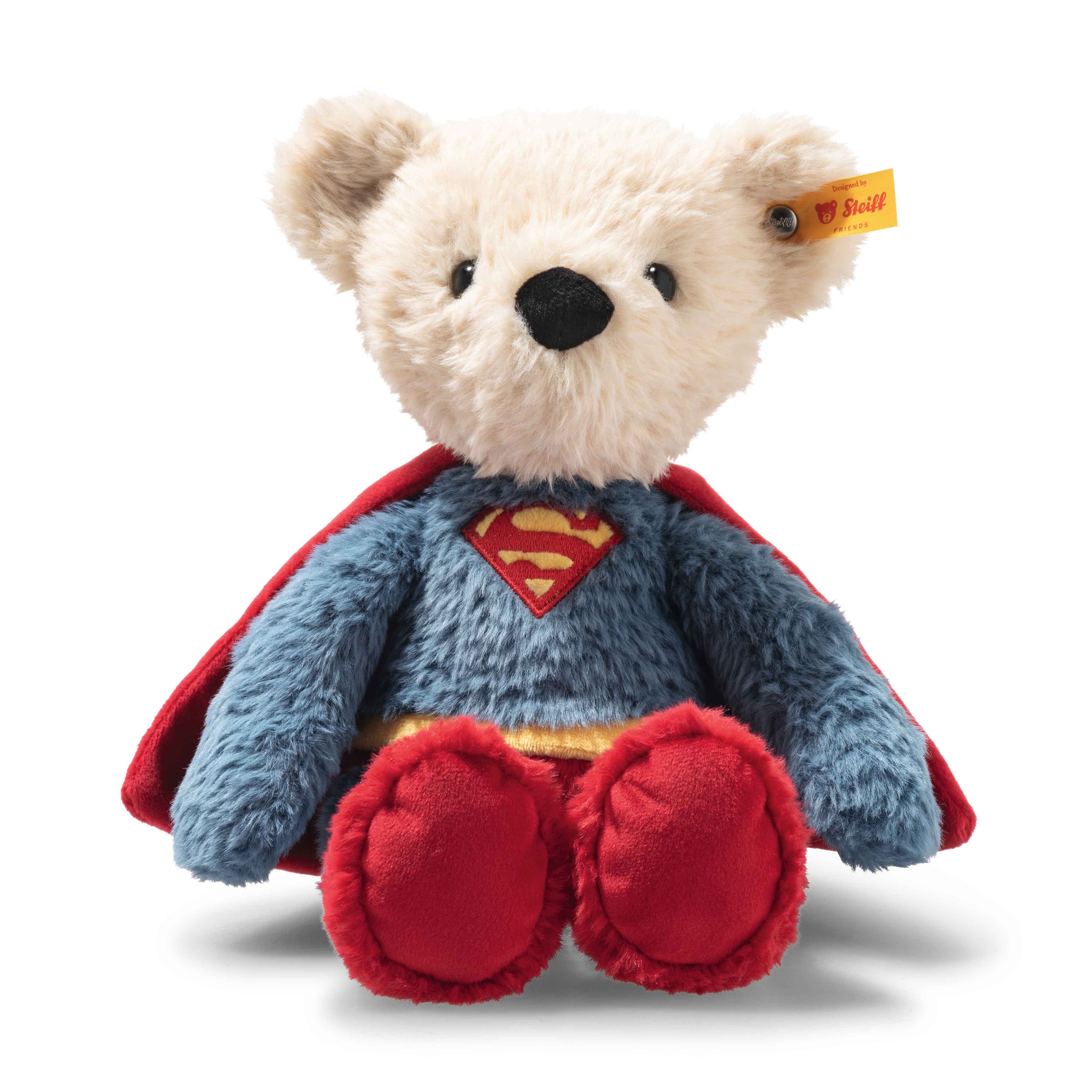Steiff Kuscheltier Teddybär Superman, 29 cm