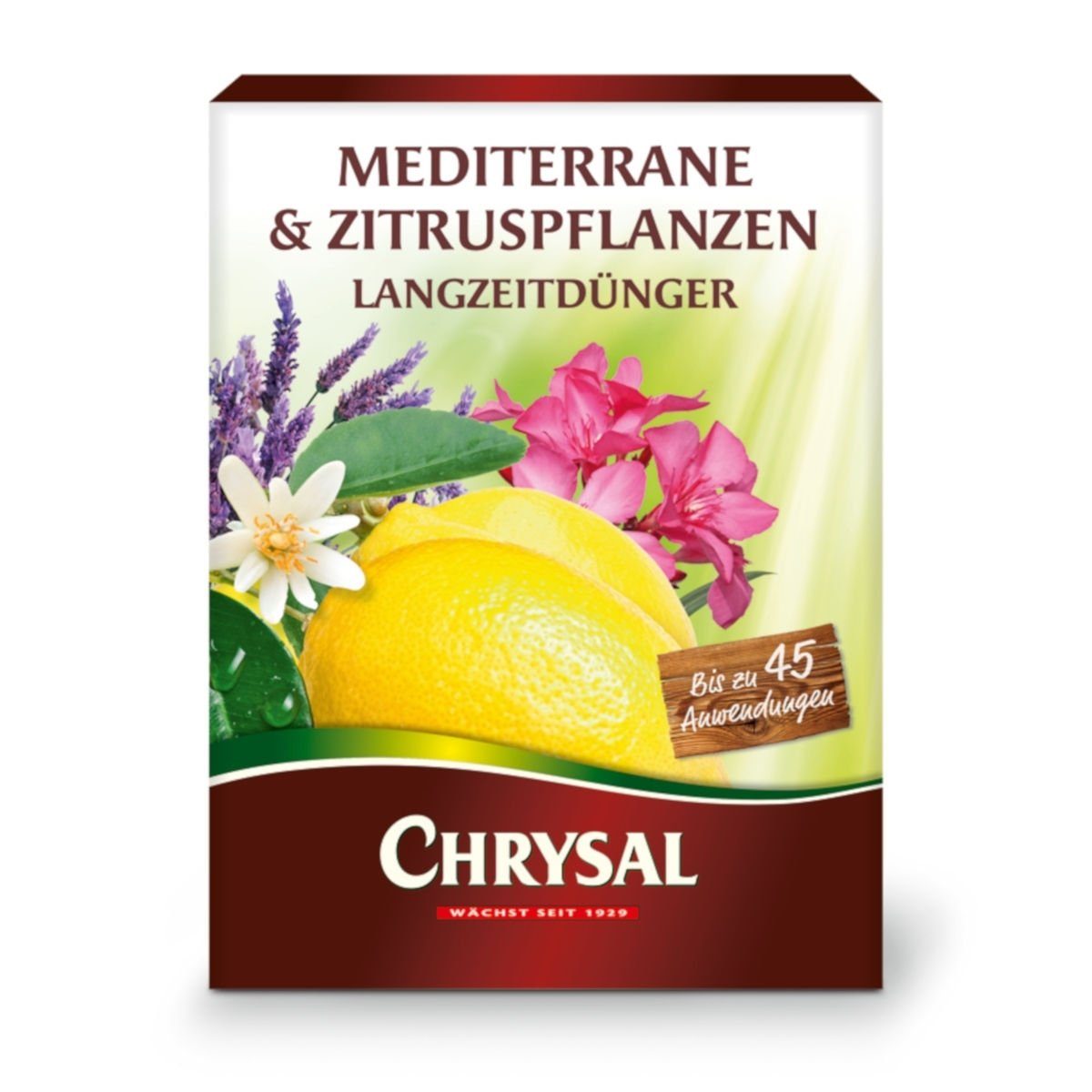 Chrysal Langzeitdünger Dünger für Mediterrane und Zitruspflanzen 900 g