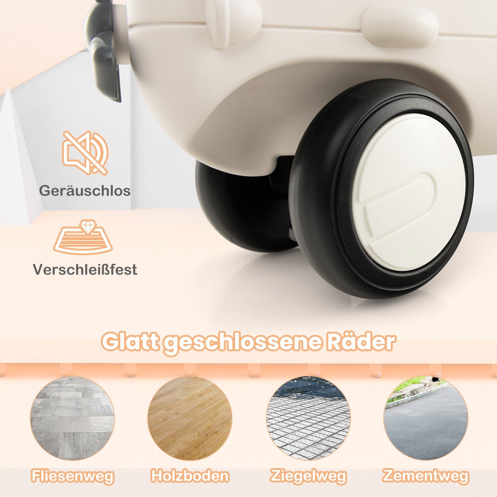 COSTWAY ride-on car, ride-on vehicle for children from 18 months