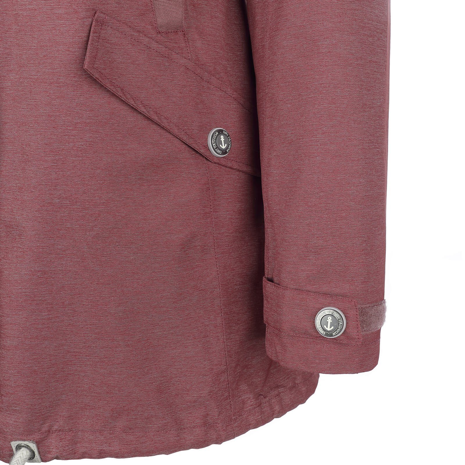 Dry Fashion Funktionsmantel Bansin Damen Regen-Mantel Bansin - Funktionsjacke Regenjacke wasserdicht