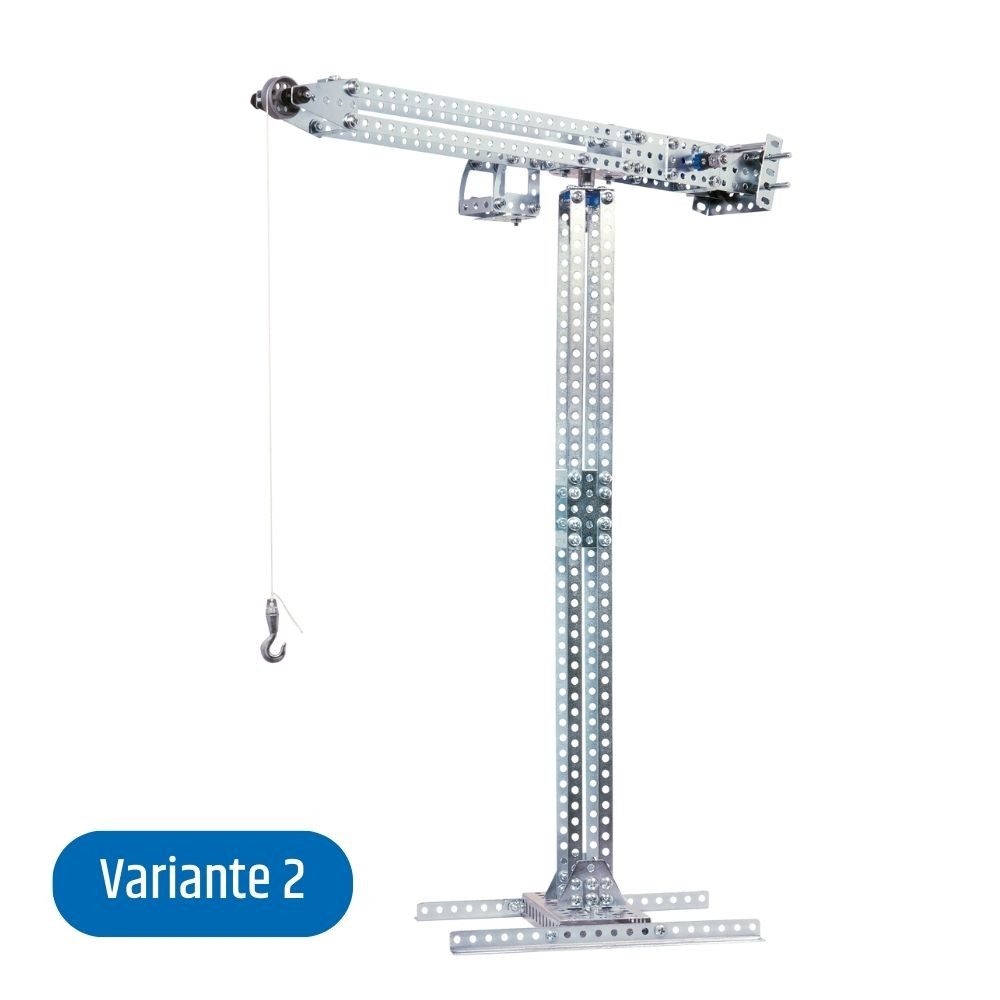 Eitech eitech Raupenkran und Baukran 00018 Metallbaukasten, (Konstruktionsspielzeug, 520 St., Modellbausatz), Stabilbaukasten, Made in Germany