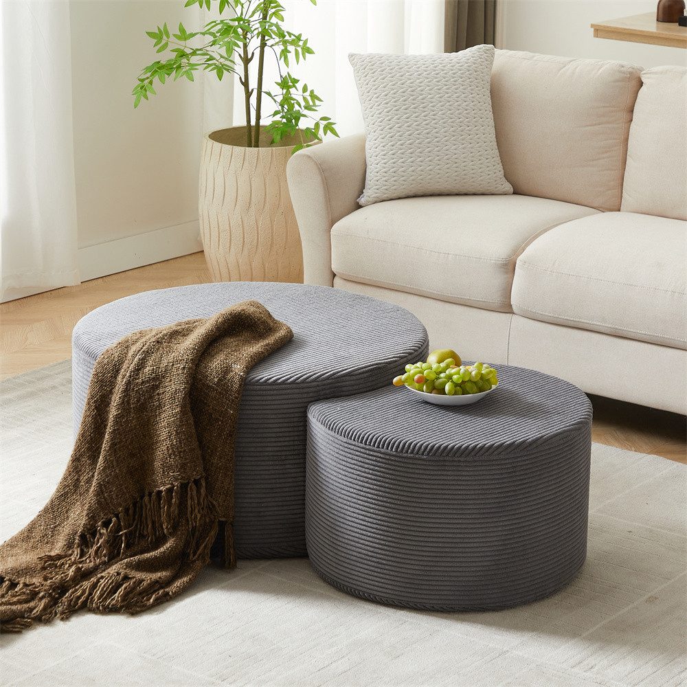 REDOM Couchtisch Kaffeetisch-Set (2-teiliges gepolstertes aus günstig online kaufen
