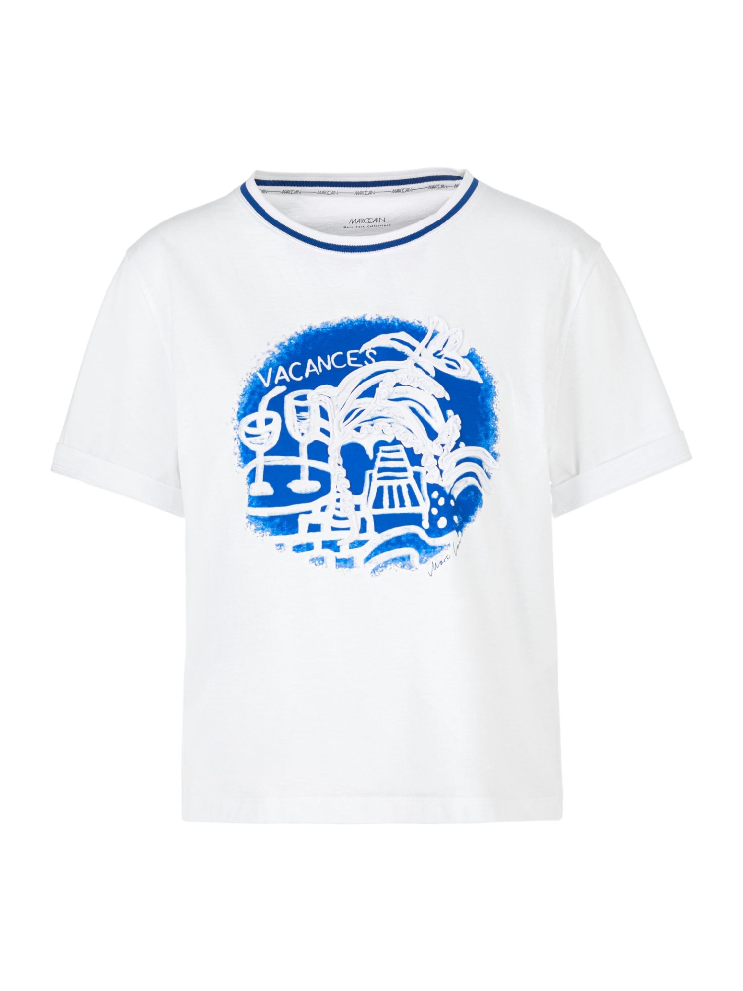 Marc Cain Kurzarmshirt YC.2 - E - Trip to France