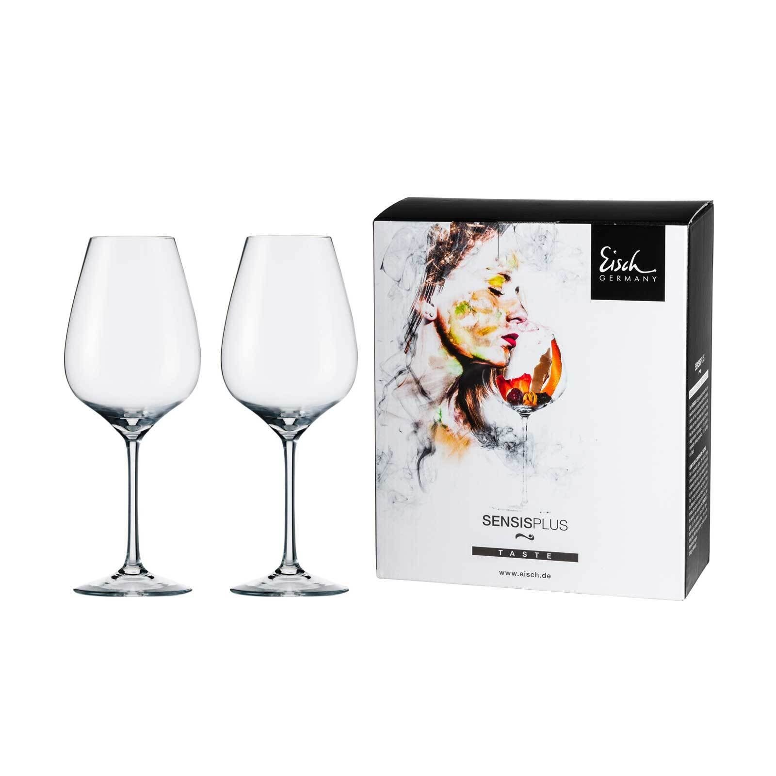 Eisch - Vincennes, "Rotwein 586/1" 2 Rotweingläser In Der
