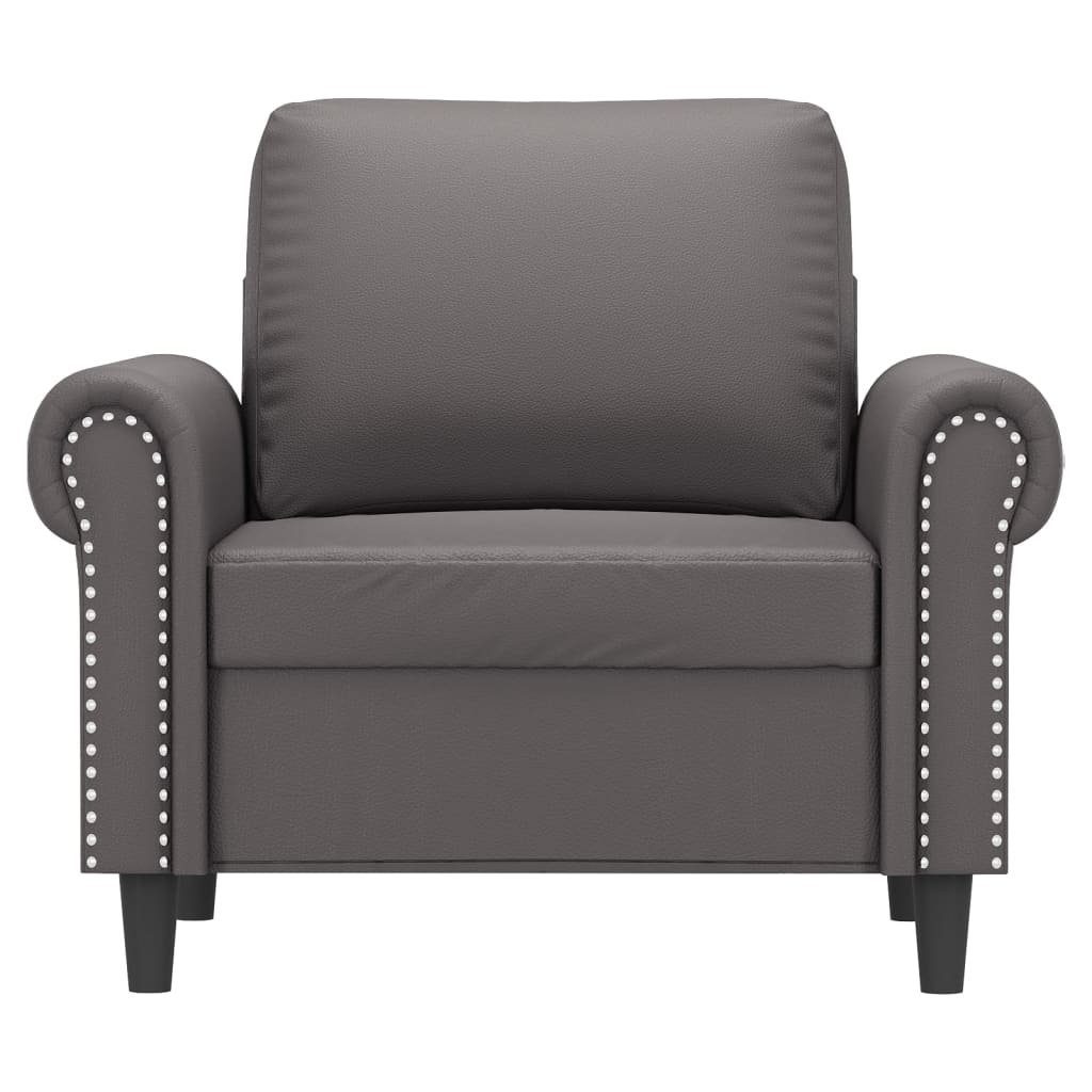 vidaXL Sofa Sessel Grau 60 cm günstig online kaufen