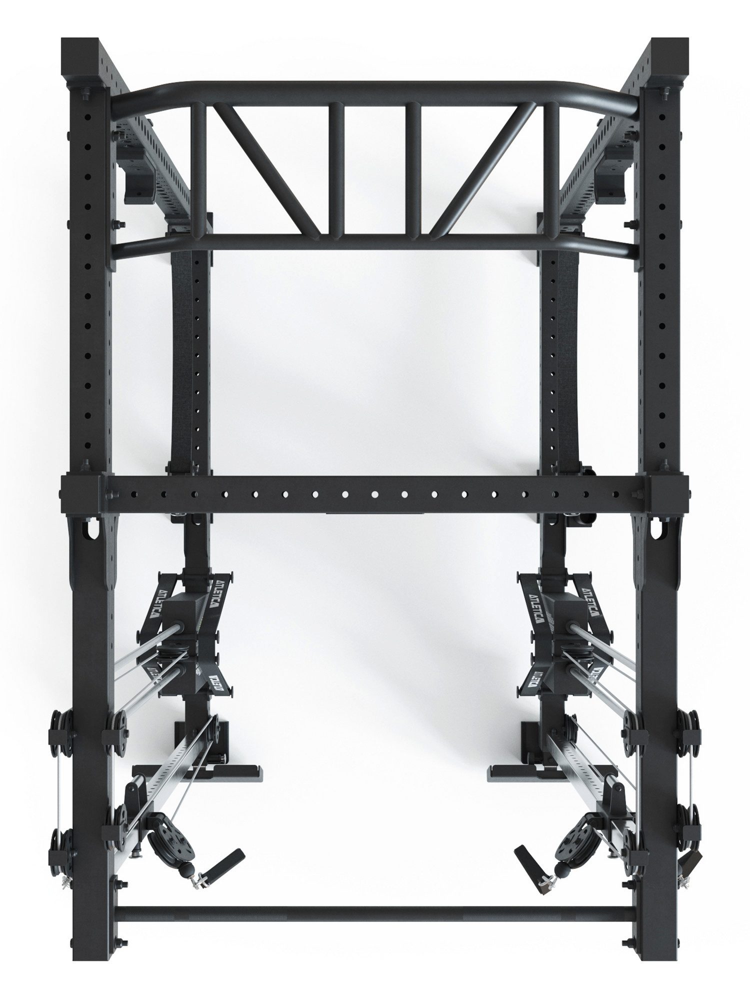 ATLETICA Power Rack R8-Duality PRO Medium, Full Rack 78 cm Käfigtiefe