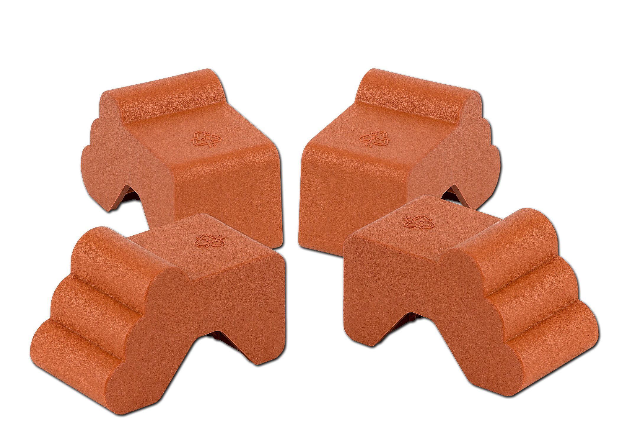 Untersetzer stabi, extra Blumentopfuntersetzer Terracotta Füßchen Pflanzkübel 4x Blumentopf BigDean