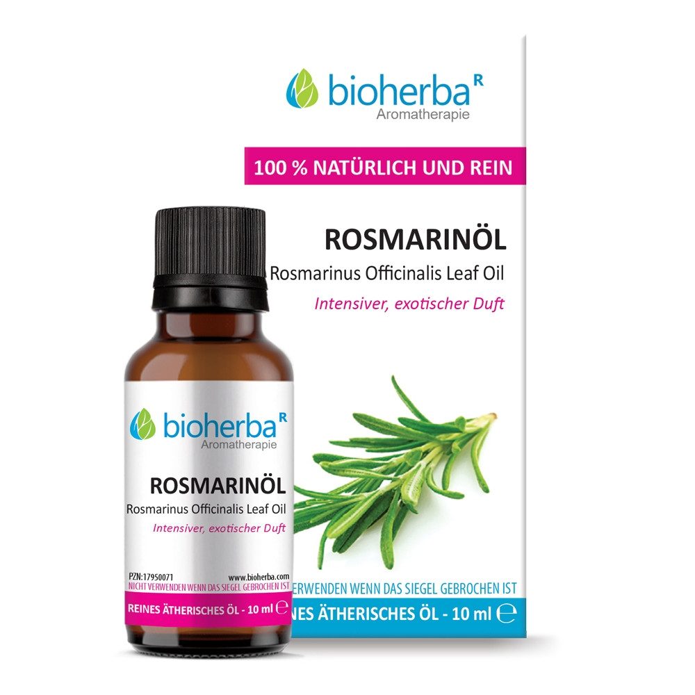 BIOHERBA R Pflege-Set Rosmarinöl Reines ätherisches Öl 10 ml