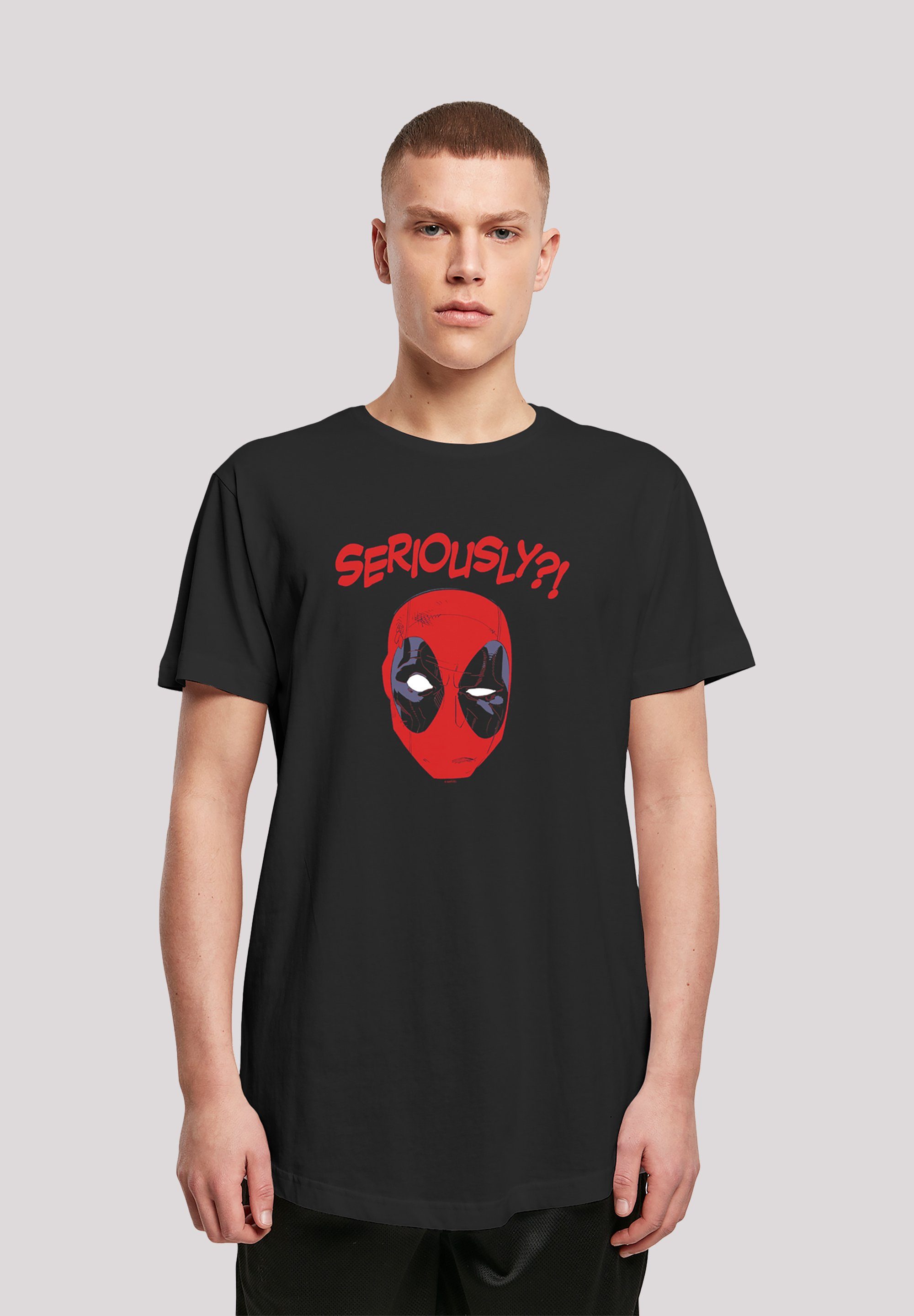 F4NT4STIC T-Shirt Marvel Deadpool Seriously Print schwarz