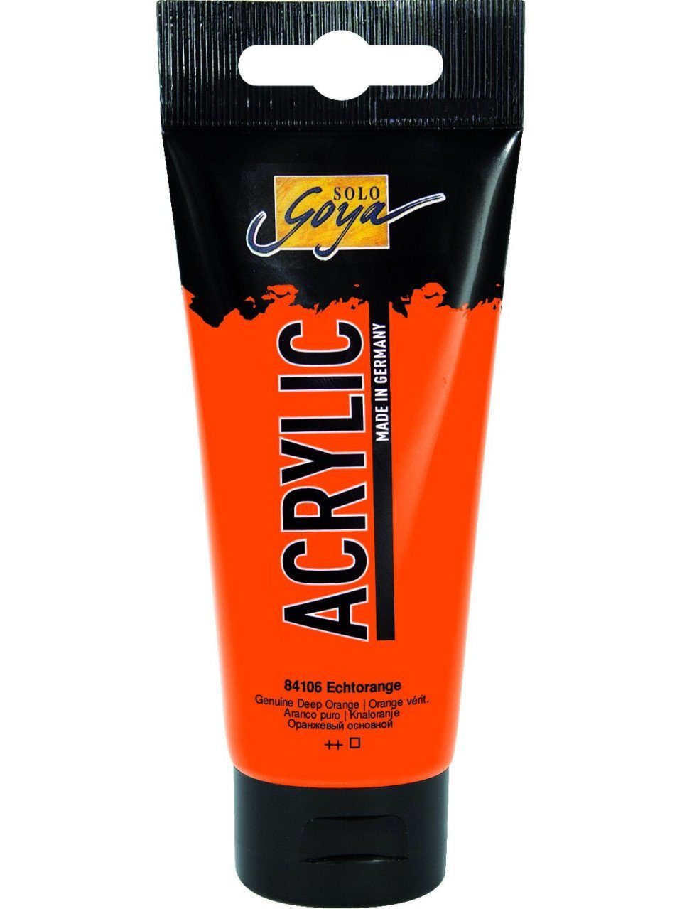 Acrylfarbe Kreul Solo Goya Acrylic Tube echtorange 100 ml