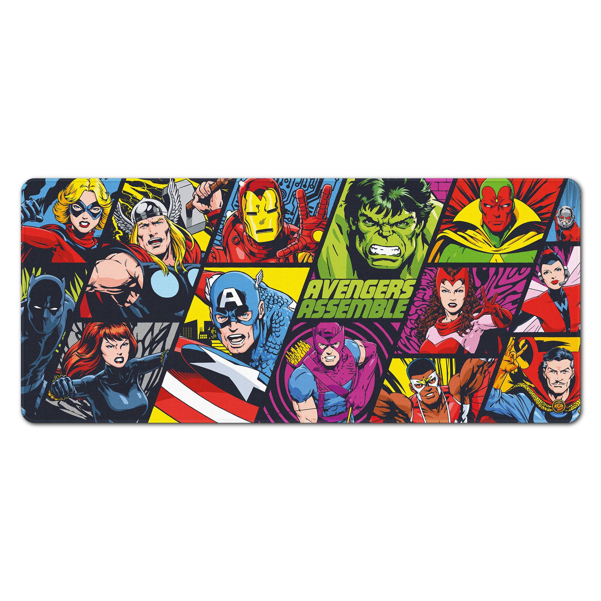 Mauspad Marvel Avengers - Schreibtischunterlage - Gaming Mousepad