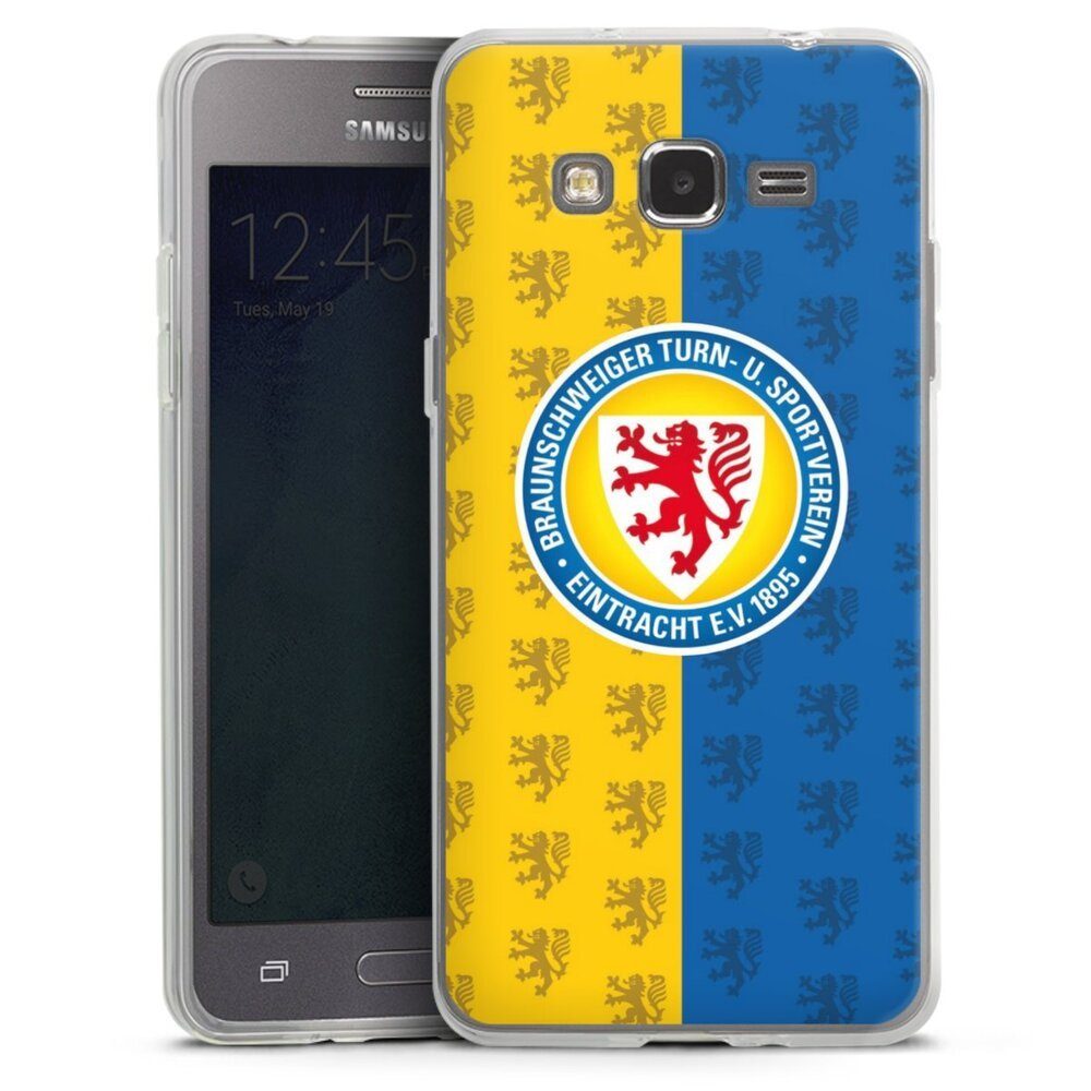 DeinDesign Handyhülle Eintracht Braunschweig Offizielles Lizenzprodukt Logo, Samsung Galaxy Grand Prime Silikon Hülle Bumper Case Handy Schutzhülle