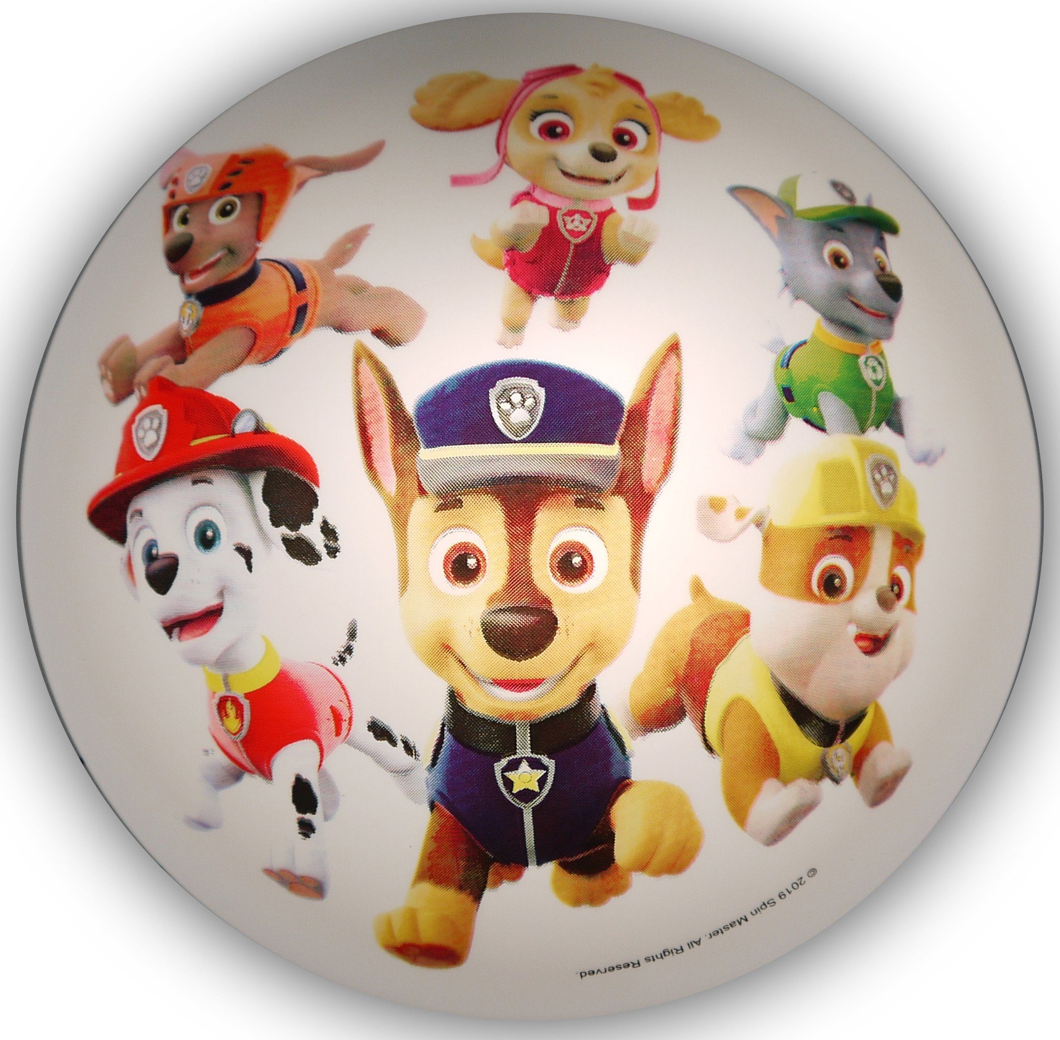 niermann Deckenleuchte Paw ohne Leuchtmittel, Deckenschale Patrol Paw Patrol