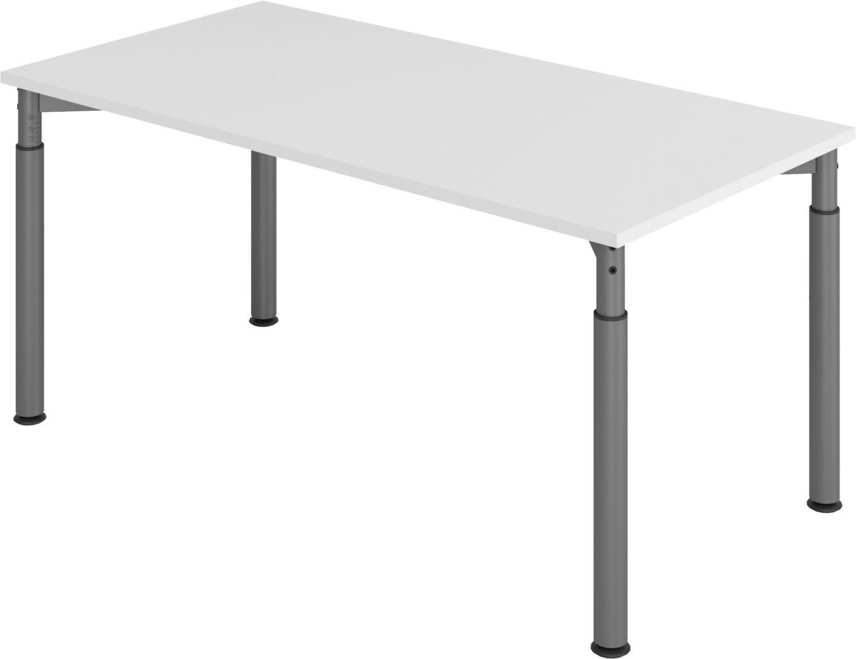HAMMERBACHER Schreibtisch Schreibtisch 160x80cm Grau/Graphit