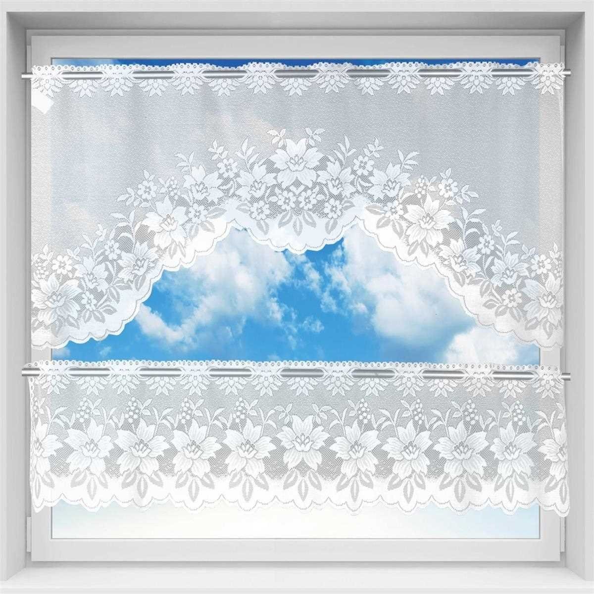 Arsvita Vorhang Mona (1 St), Stangendurchzug, halbtransparent, 2 teiliges B günstig online kaufen