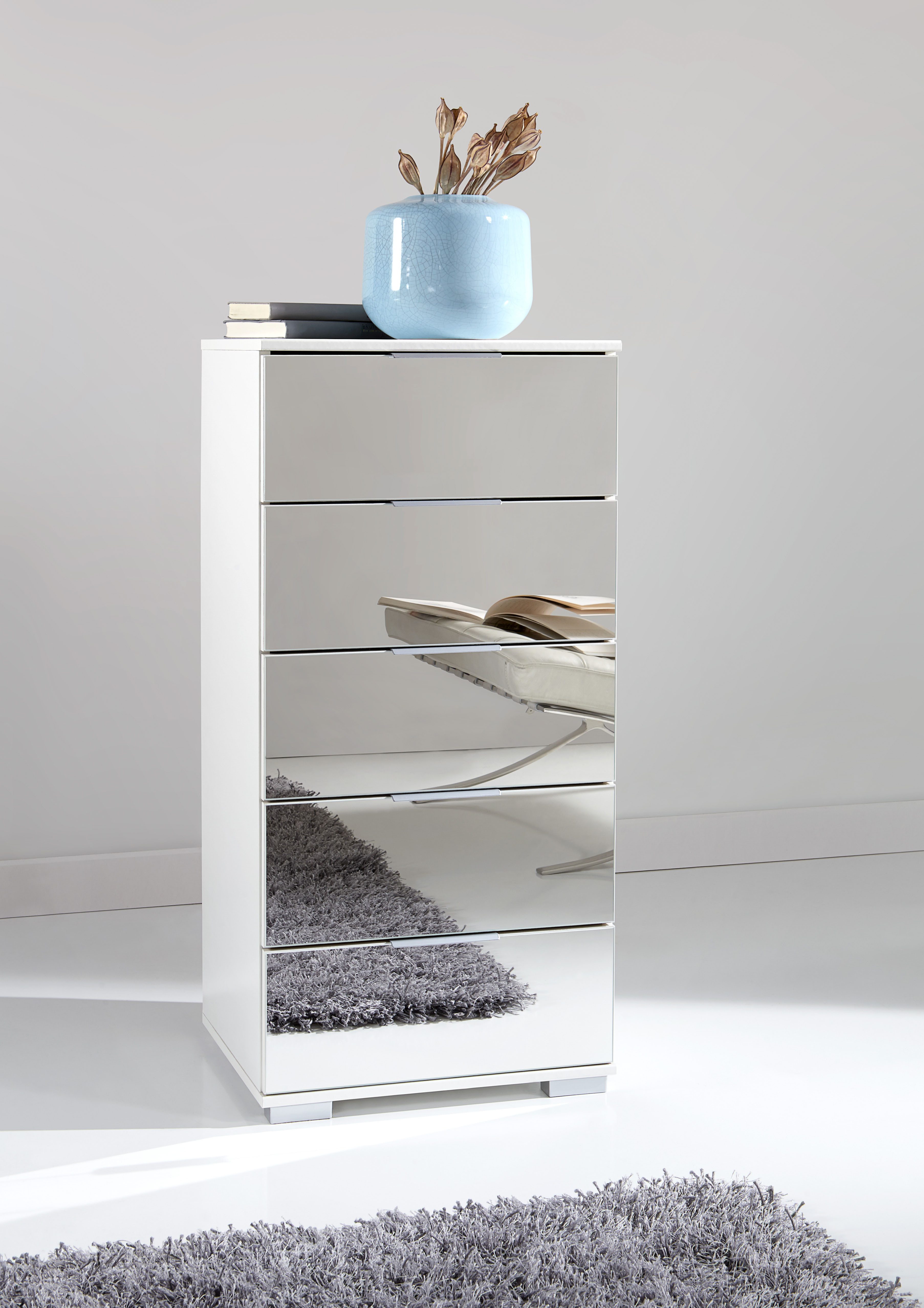 Wimex Schubkastenkommode Easy, mit Glas- oder Spiegelfront