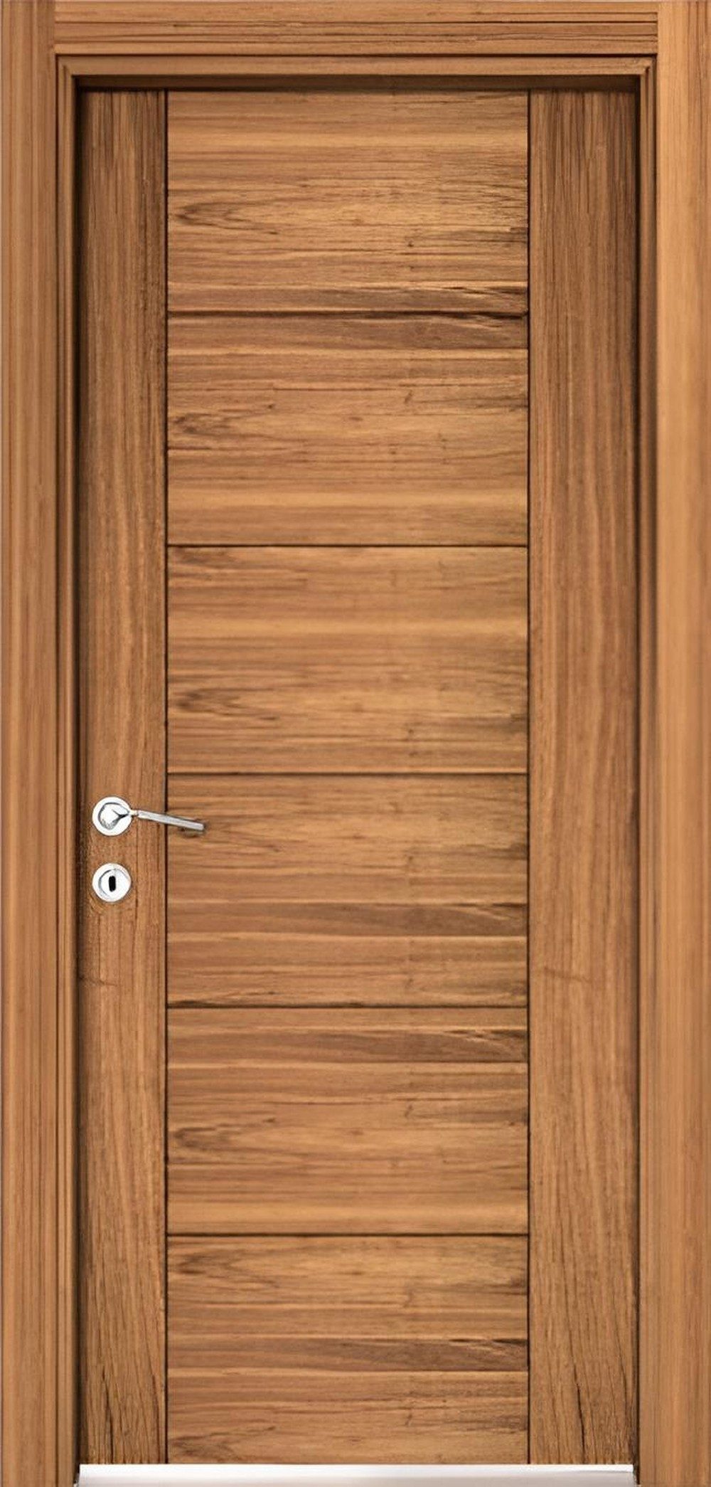 JVmoebel Zimmertür Braune Holz-Innentür Stabile Tür Türen für Wohnung und Haus (1-St), Made in Europa