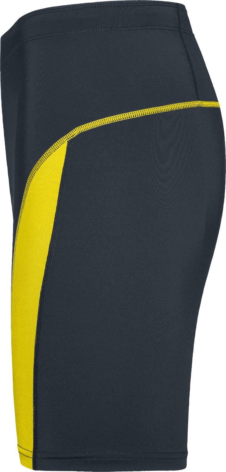 James & Nicholson Laufhose Doppelpack Kurze Lauftights Herren Laufhose Running Shorts JN478 (Doppelpack, 2er-Pack) Weiche, elastische Qualität mit Elasthan