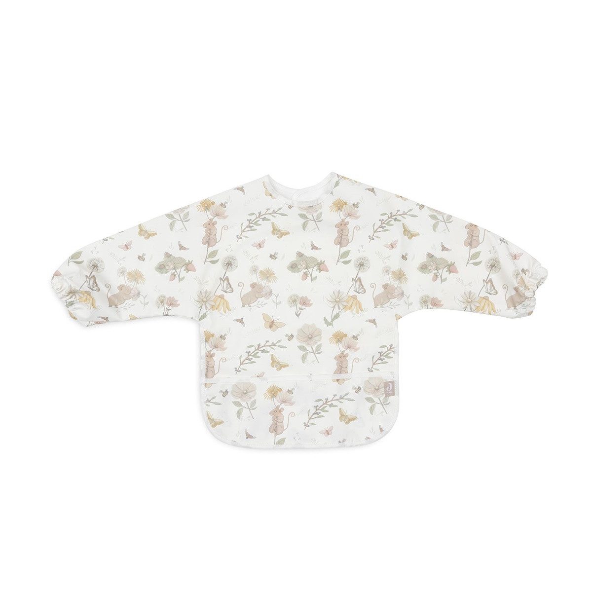 Jollein Lätzchen Mit Ärmeln – Miffy Peekaboo Print, Wasserdicht, Mit Klettverschluss, Sea Green, Für Babys & Kleinkinder