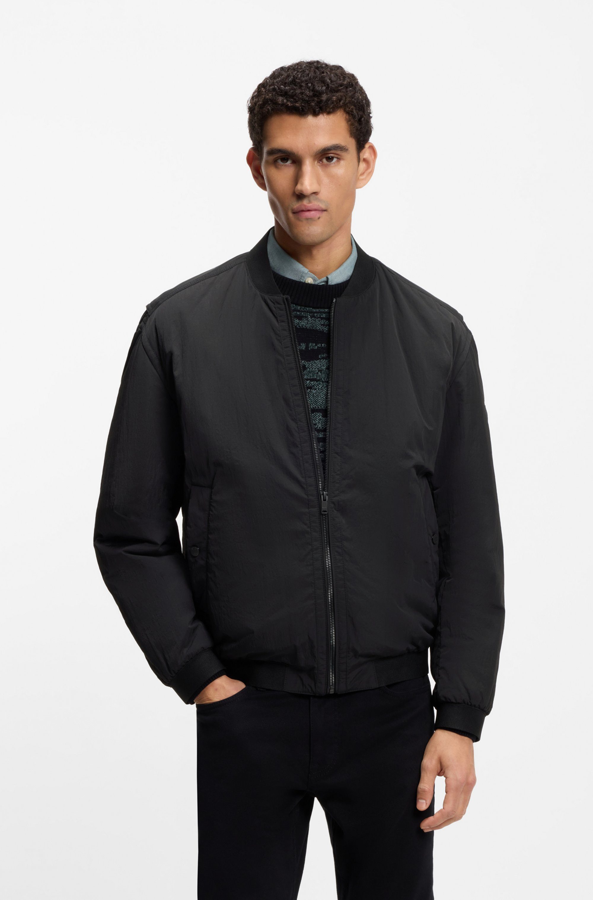 BOSS ORANGE Bomberjacke Ovarsi Relaxed Fit, leicht wattiert günstig online kaufen