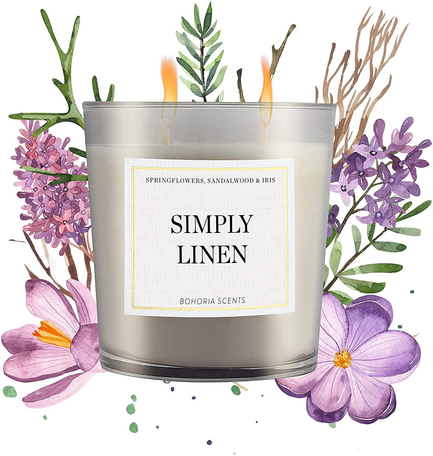 BOHORIA Duftkerze BOHORIA® Premium-Duftkerze mit natürlichen Ölen günstig online kaufen