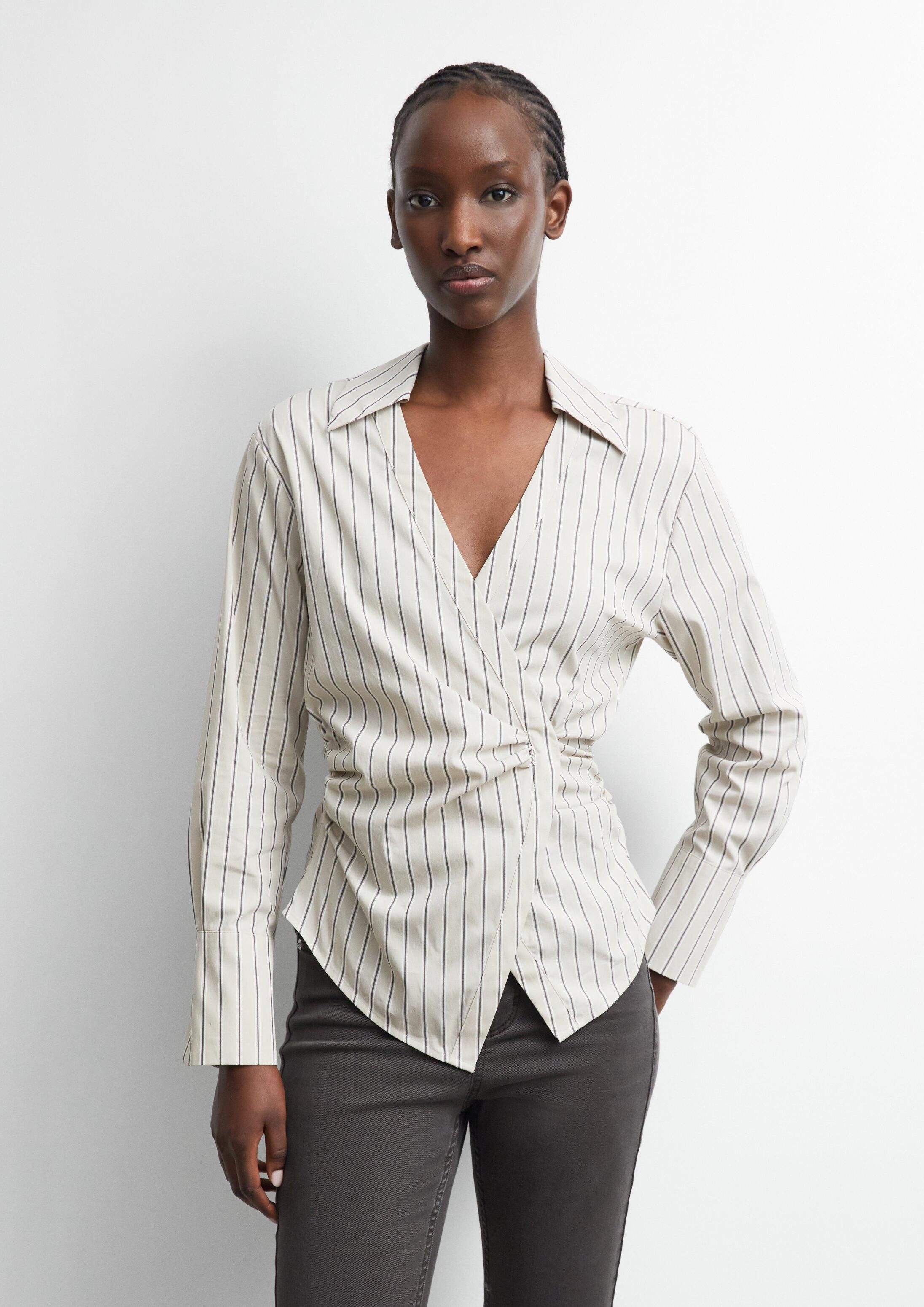 comma Langarmbluse Bluse Bluse