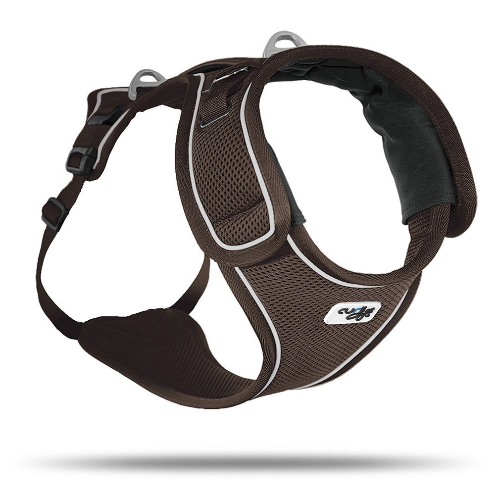 Curli Hunde-Geschirr Belka Geschirr braun günstig online kaufen