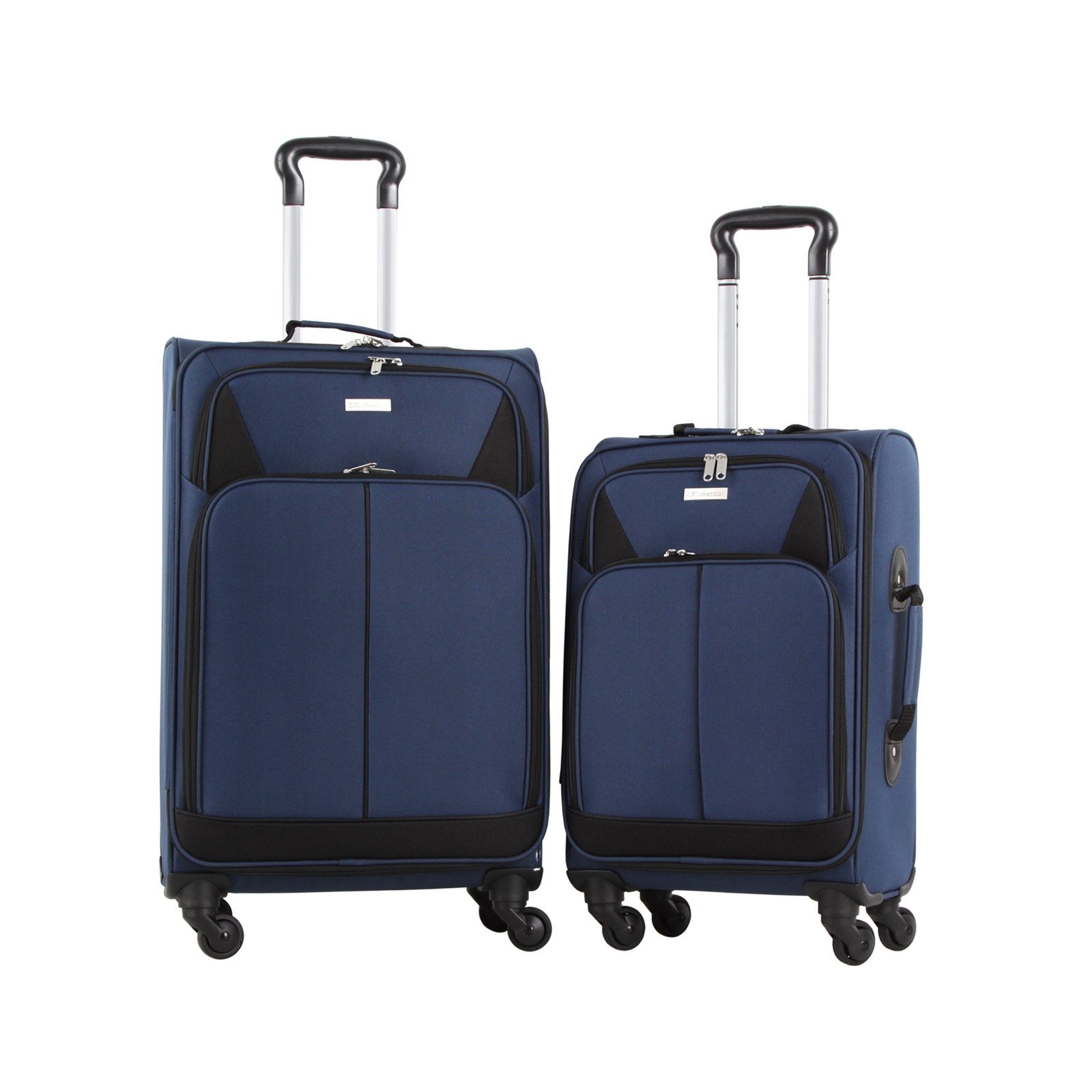 NTK-Collection Kofferset Kofferset 2-teilig Viga Navyblau, 4 Rollen, (Set, günstig online kaufen