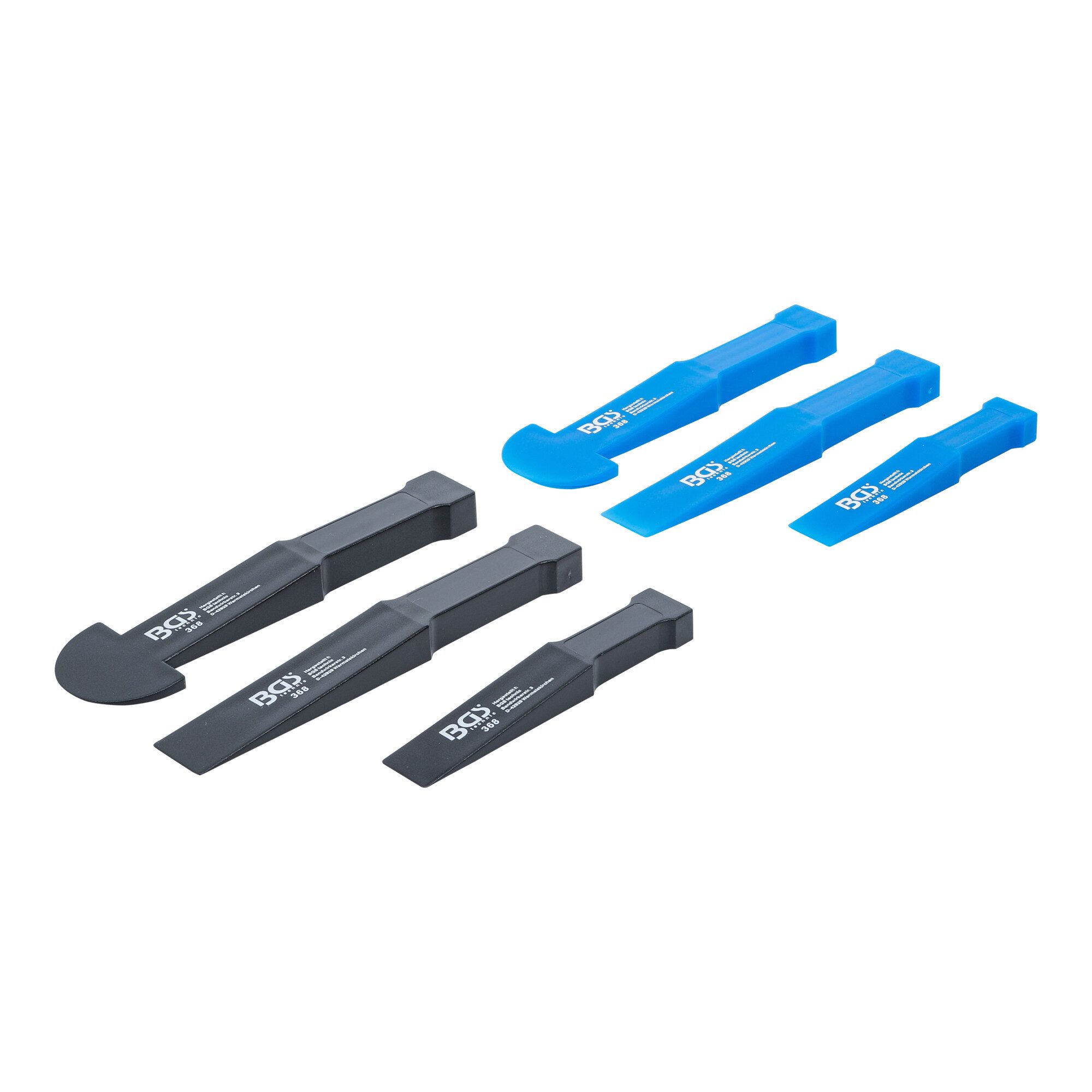 BGS technic Meißel-Set BGS Kunststoff-Meißel-Satz 6 teilig