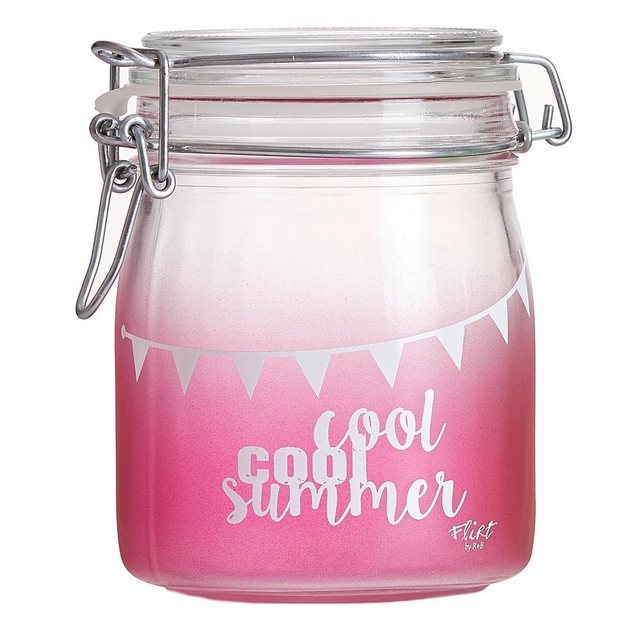 Ritzenhoff & Breker Einmachglas “Cool Summer Rosa 750 ml”, Glas, (1-tlg)