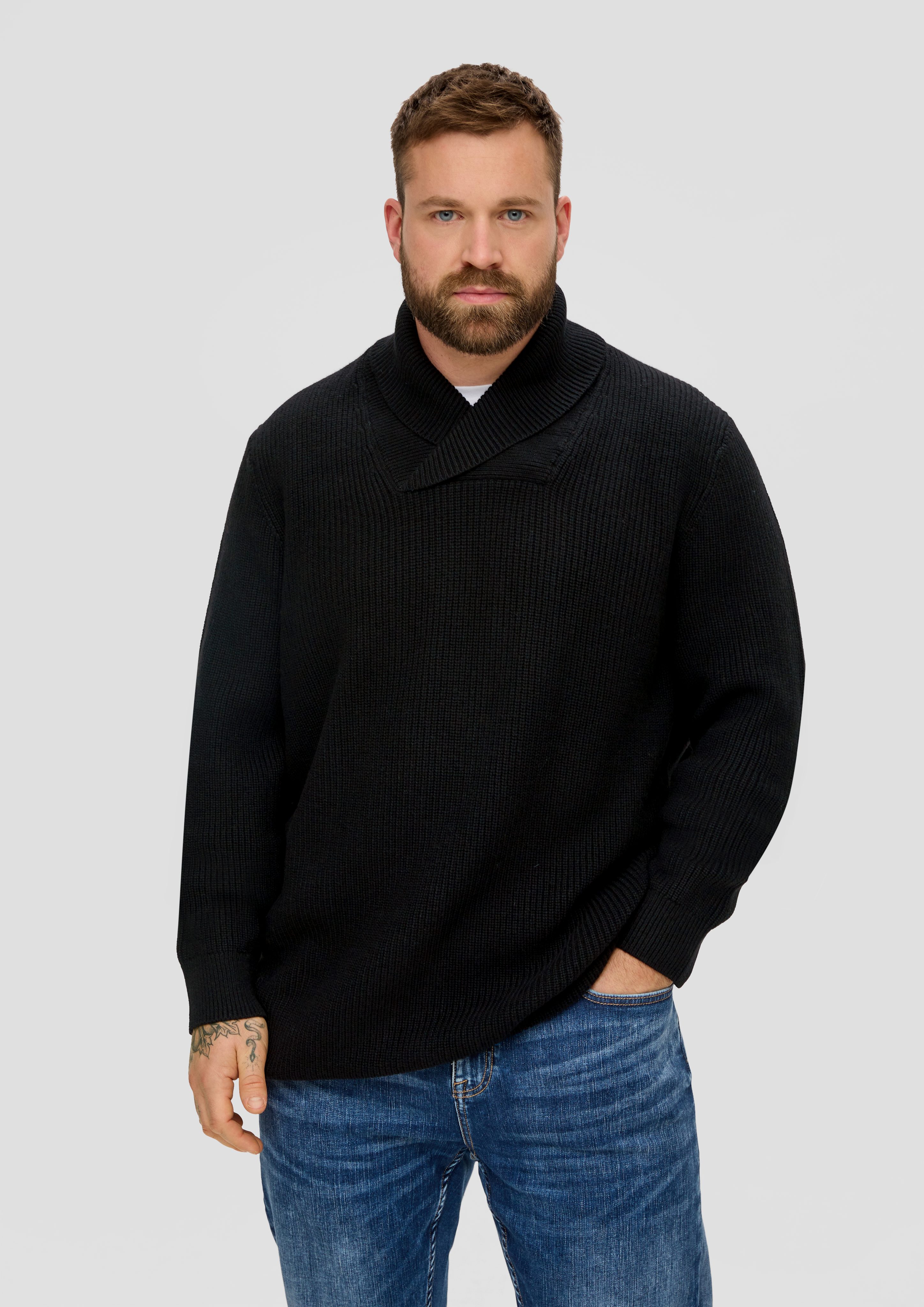 Strickpullover Strickpullover aus Wollmix