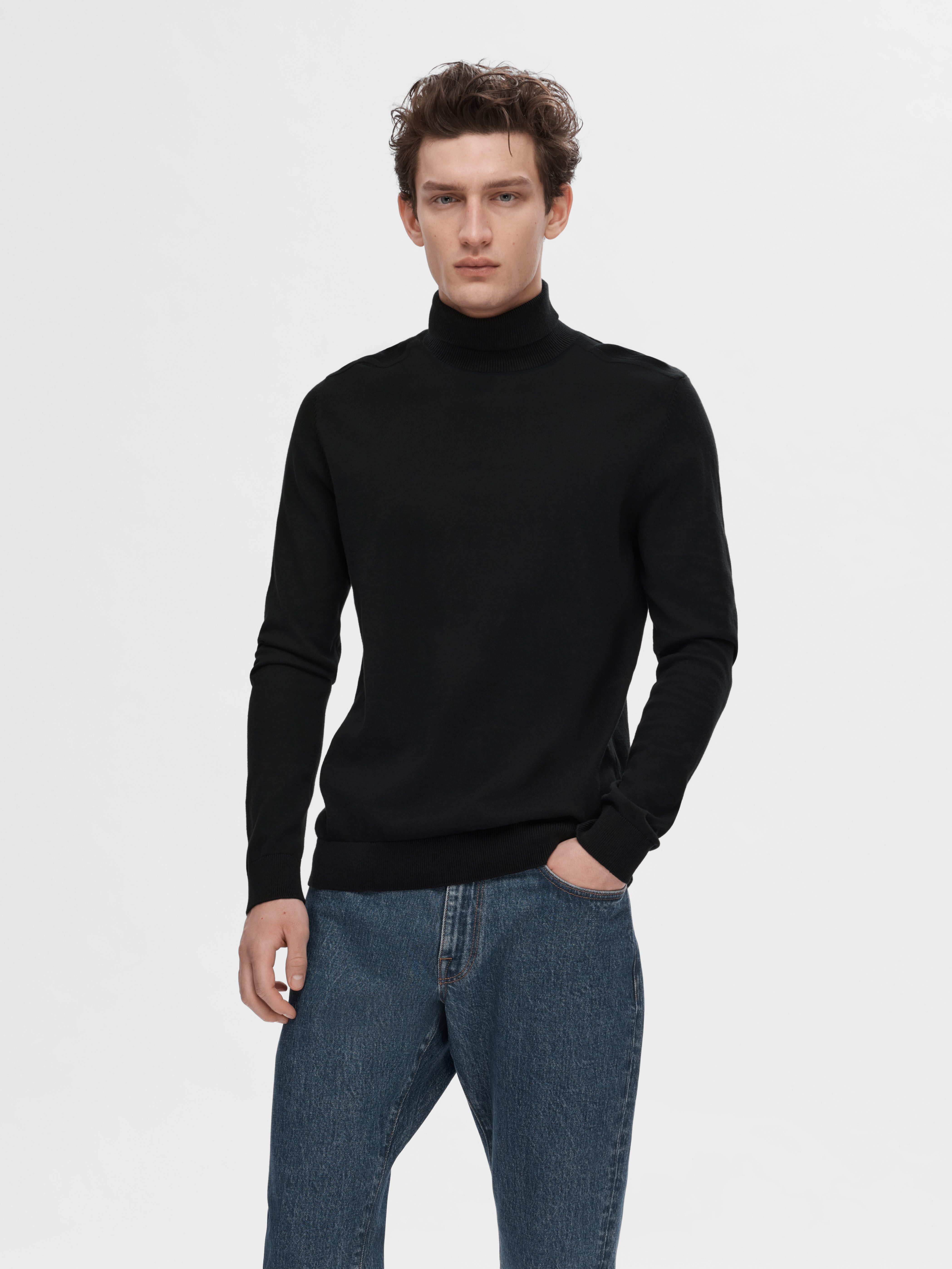 Selected Rollkragenpullover SLHBERG ROLL NECK NOOS günstig online kaufen