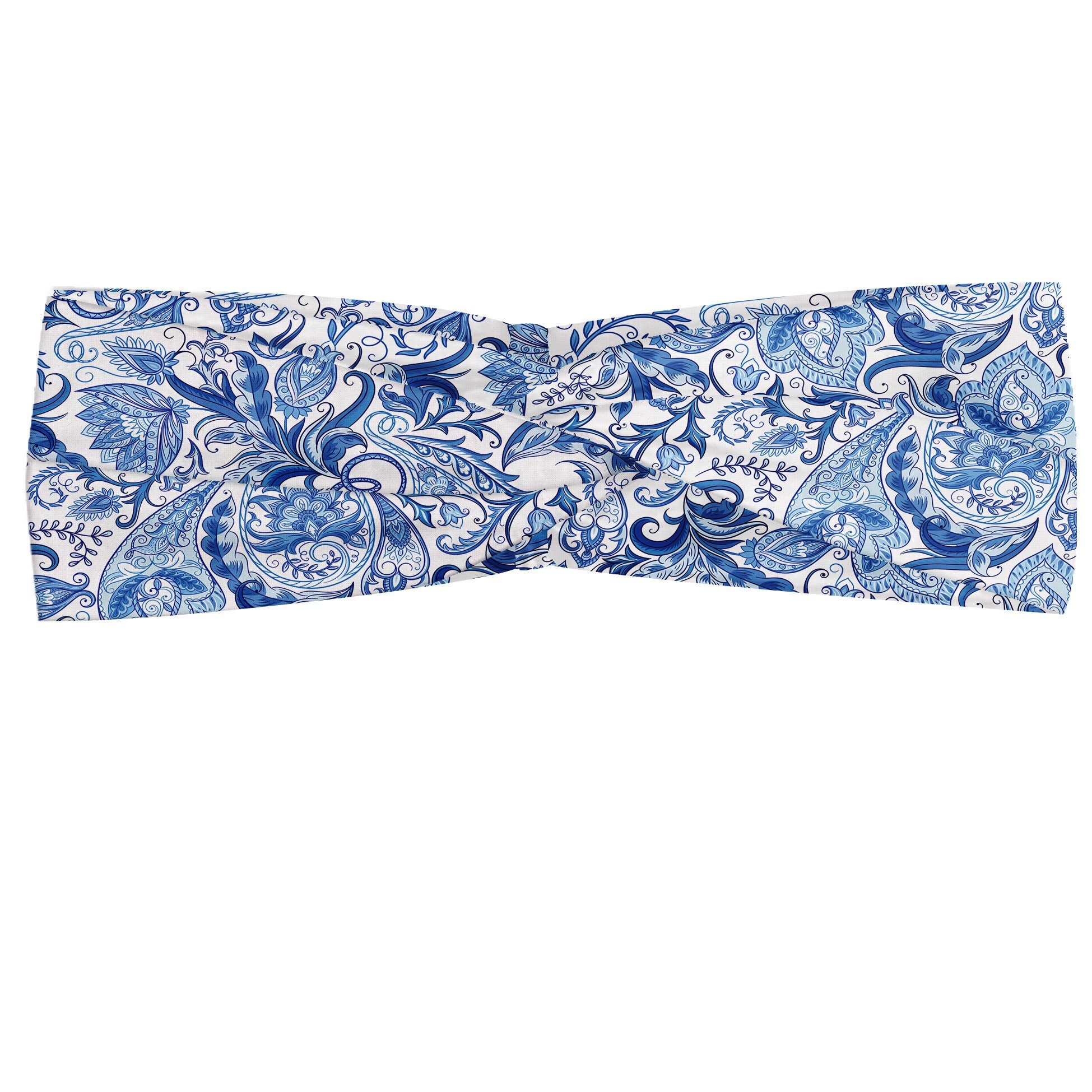 Abakuhaus Stirnband Elastisch und Angenehme alltags accessories Blau natürlichkeit