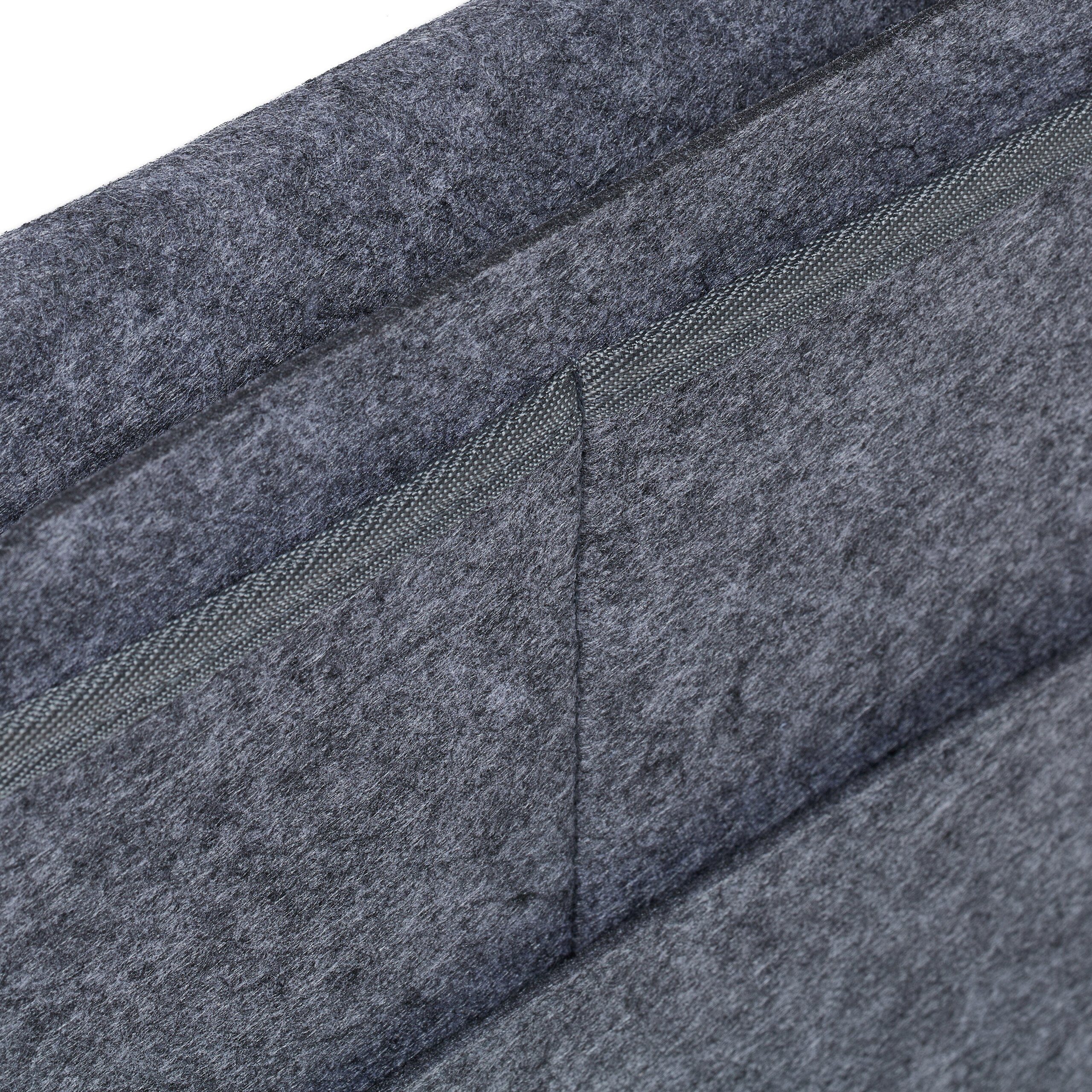 relaxdays Betttasche mit 4 Fächern 2er Set